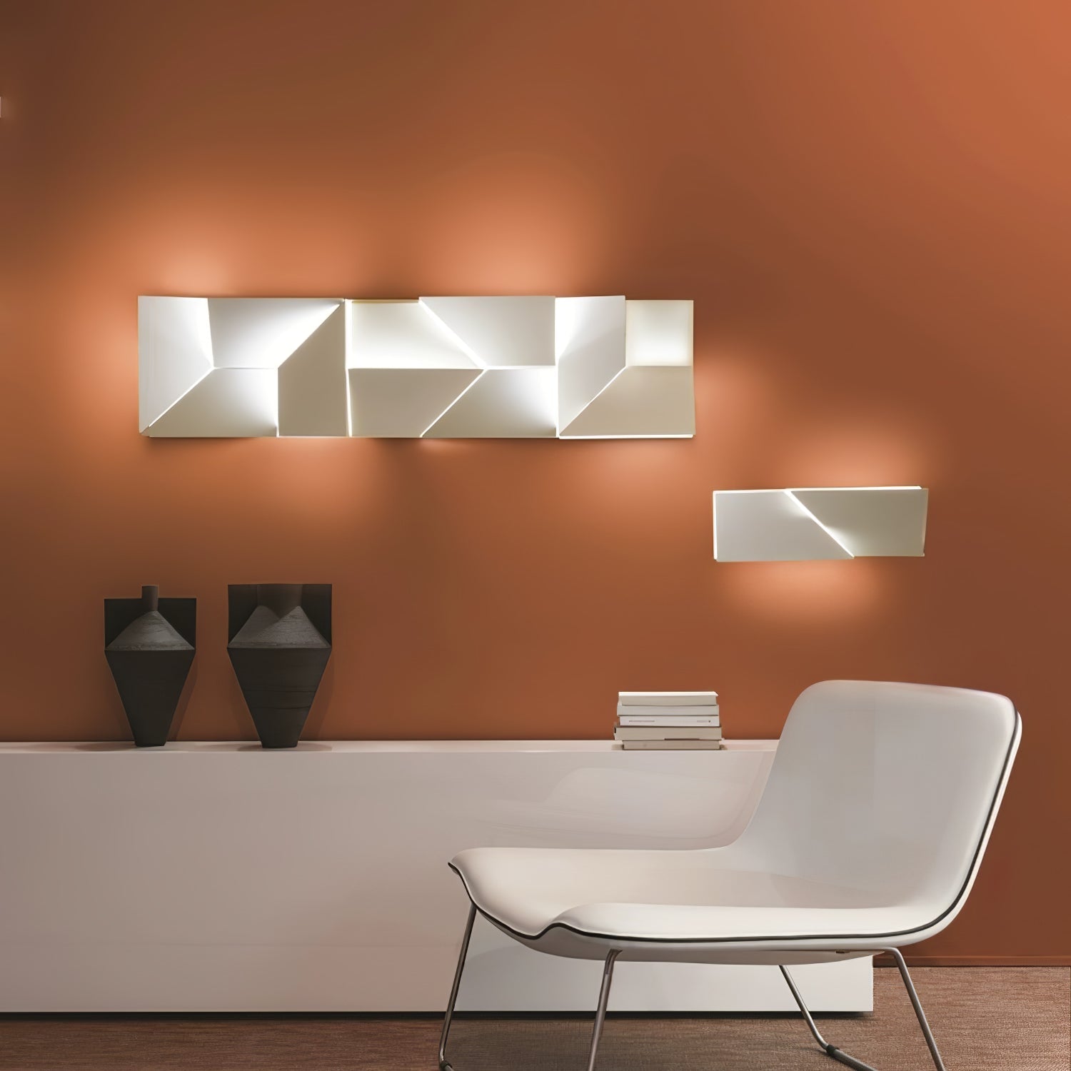 Zoliria Applique Murale en Métal Moderne