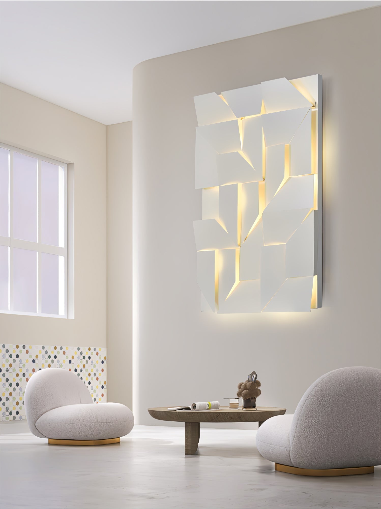 Zoliria Applique Murale en Métal Moderne