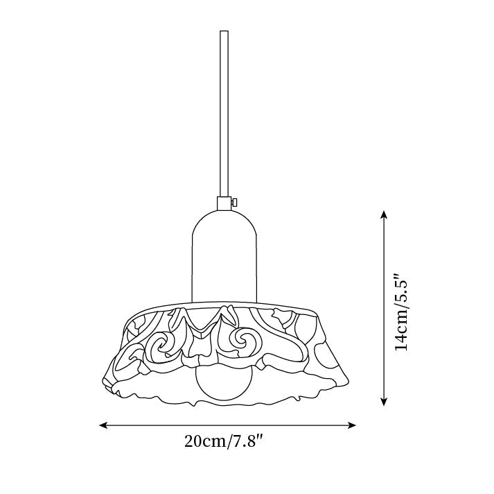 Shana Florale Résine Suspension