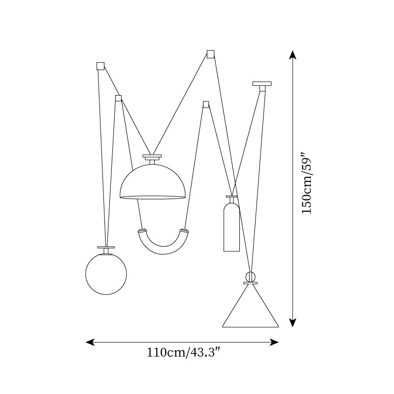 Covine Suspension réglable multi-formes