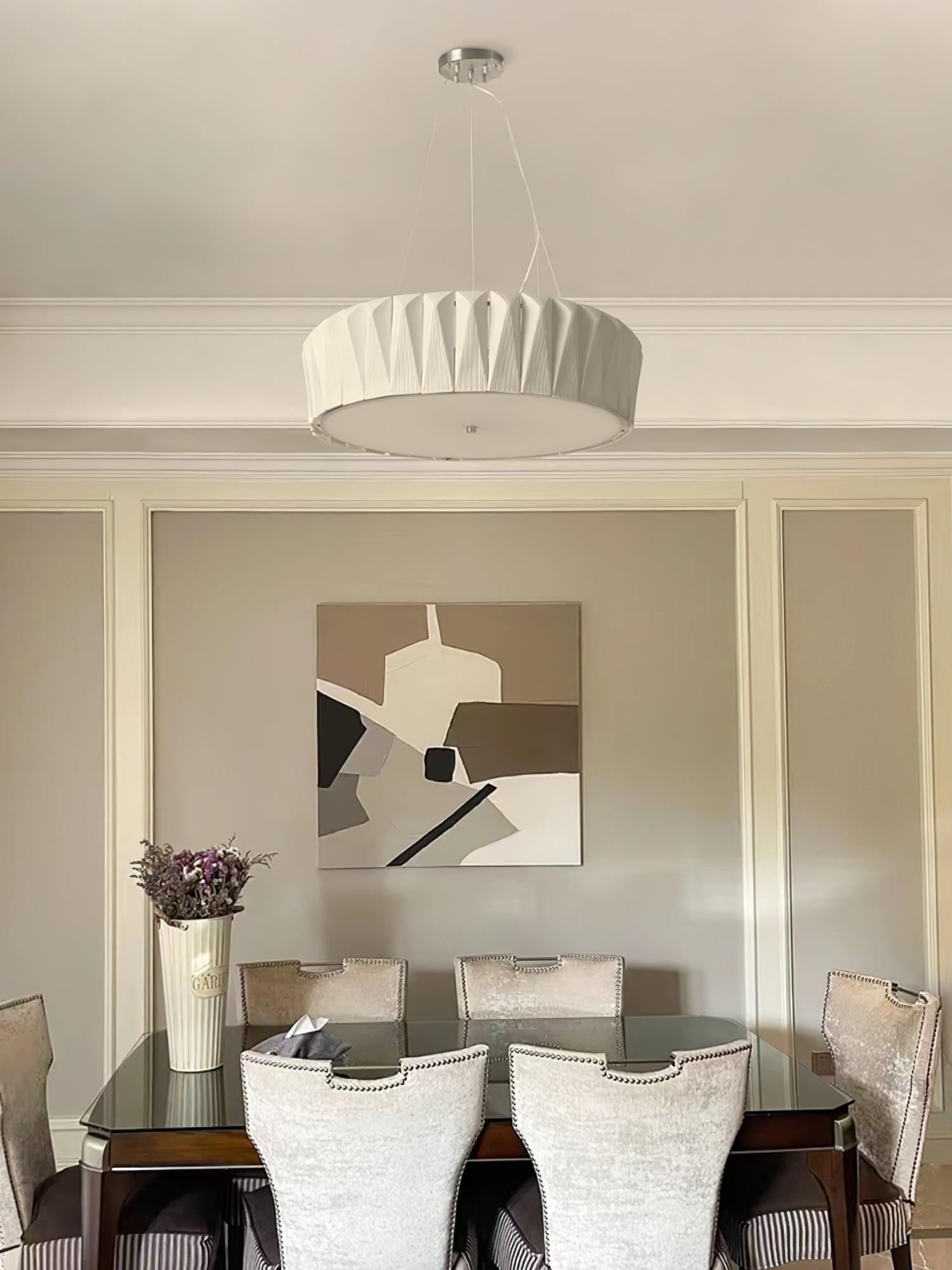 Vaeliora Côtes Céramique Suspension Lumière