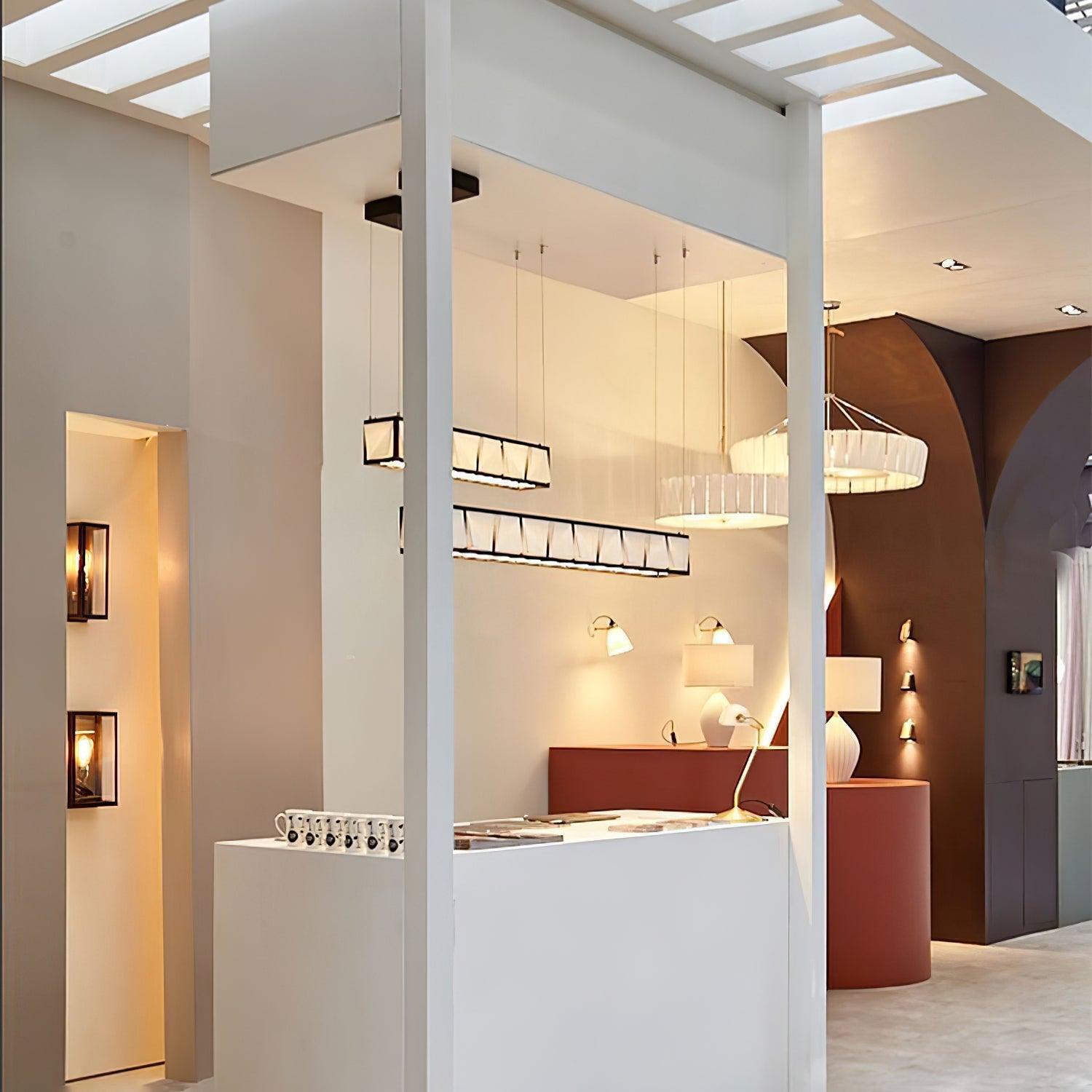 Vaeliora Côtes Céramique Suspension Lumière