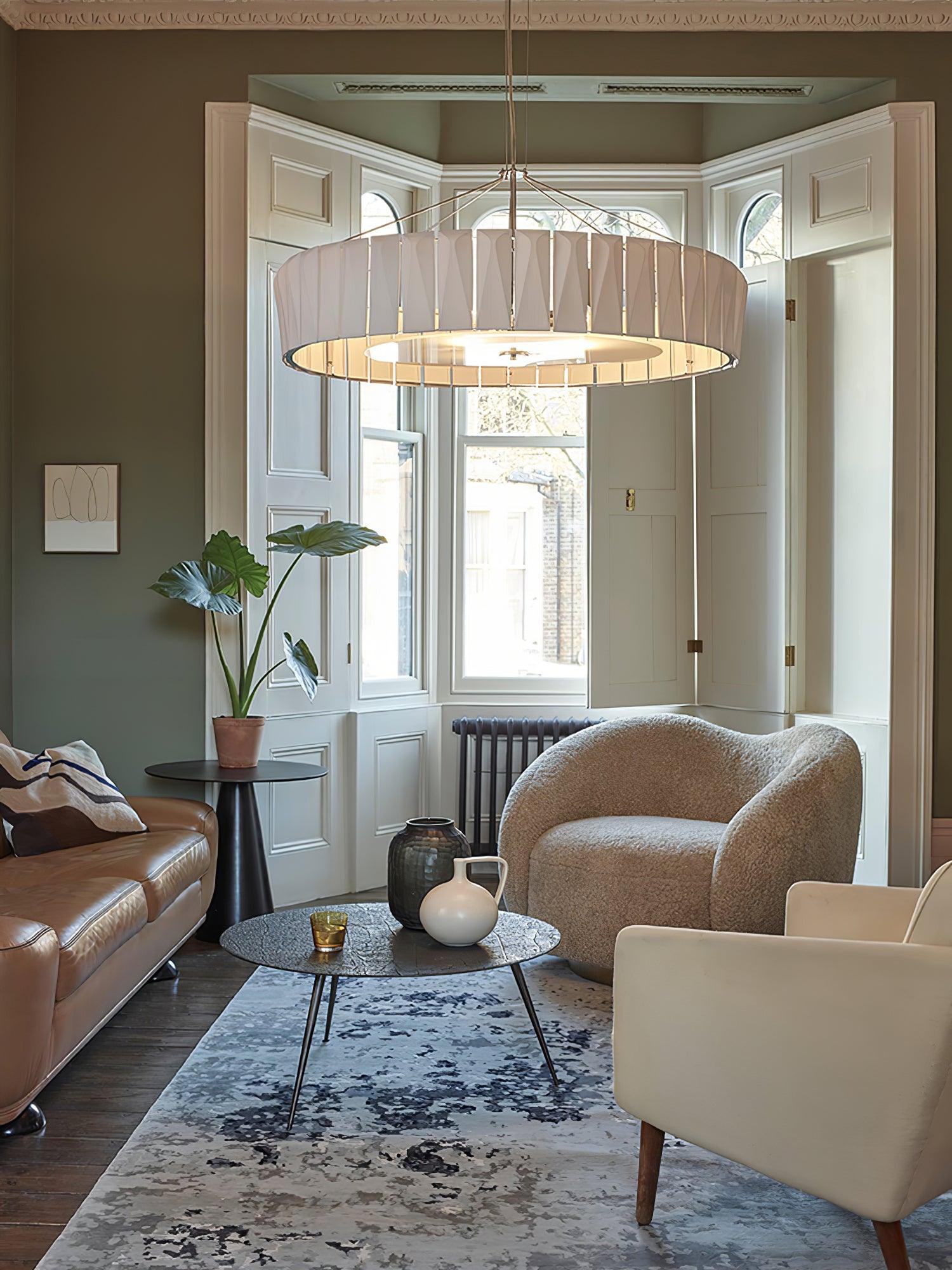 Vaeliora Côtes Céramique Suspension Lumière