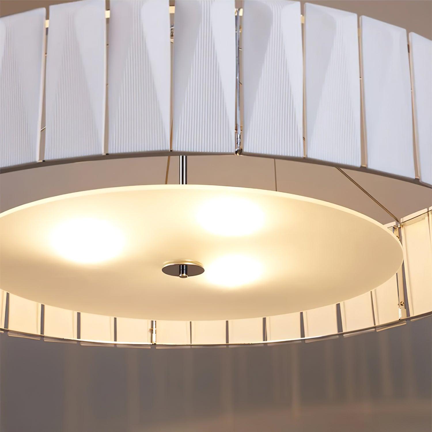 Vaeliora Côtes Céramique Suspension Lumière