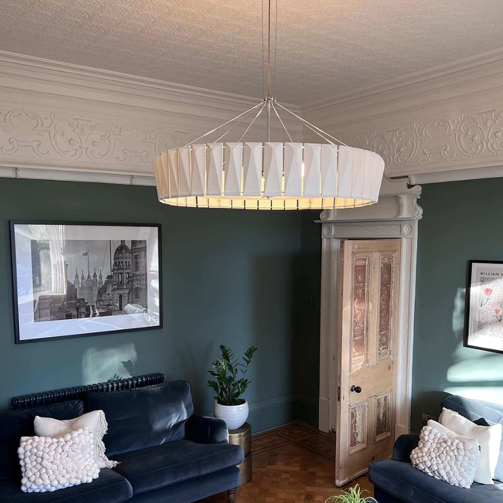 Vaeliora Côtes Céramique Suspension Lumière