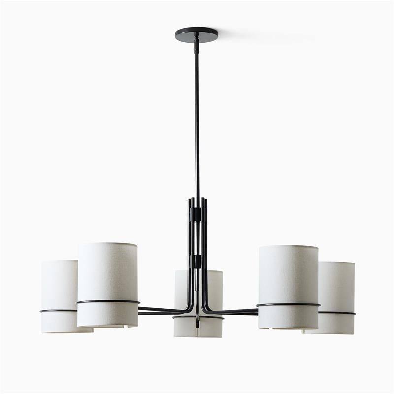Eurvinel Lustre En Laiton Et Tissu Art Nordique Premium