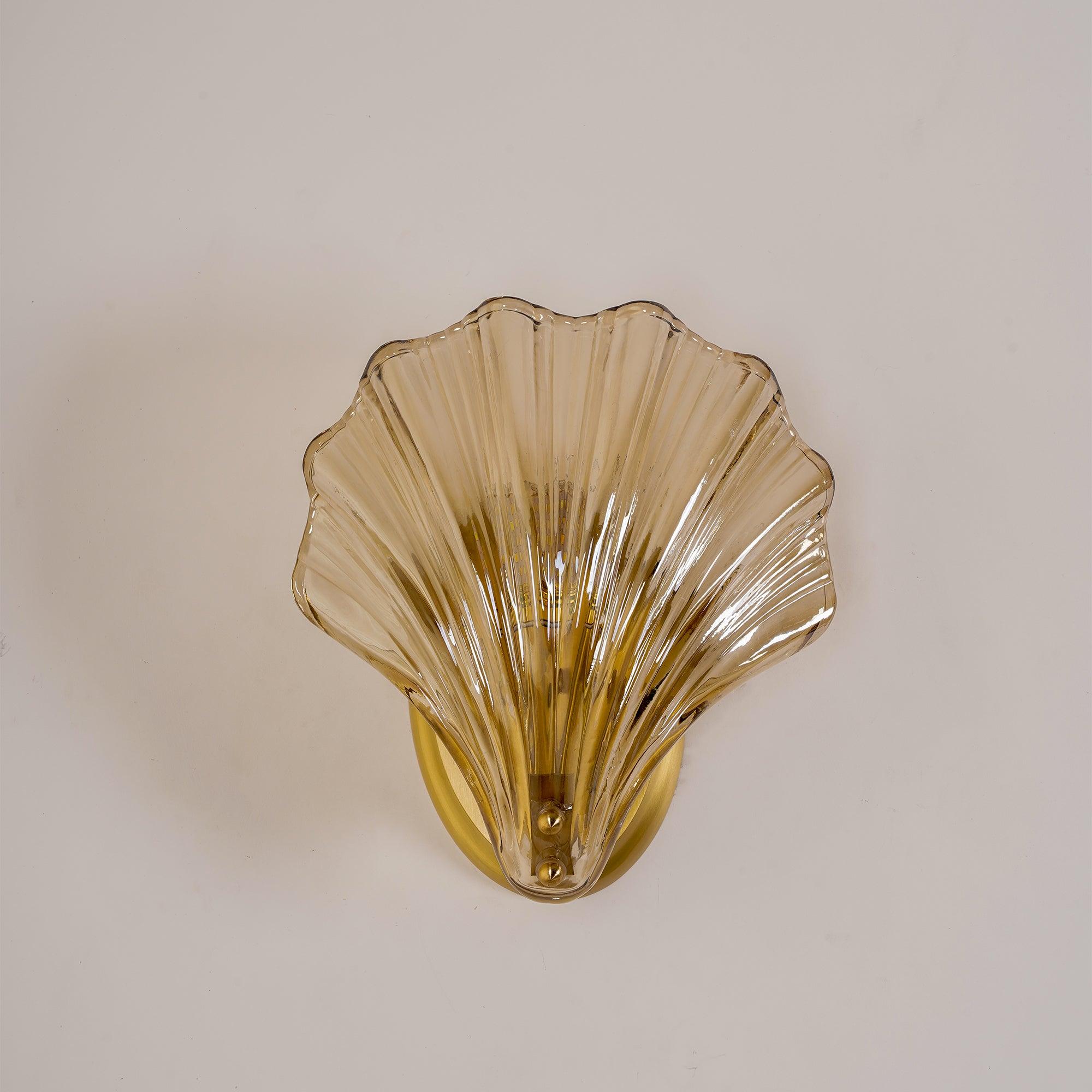 Respected Applique Murale en Verre et Laiton Premium