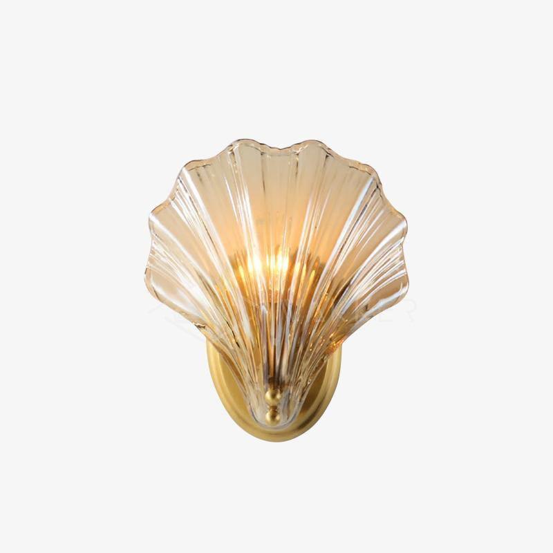 Respected Applique Murale en Verre et Laiton Premium