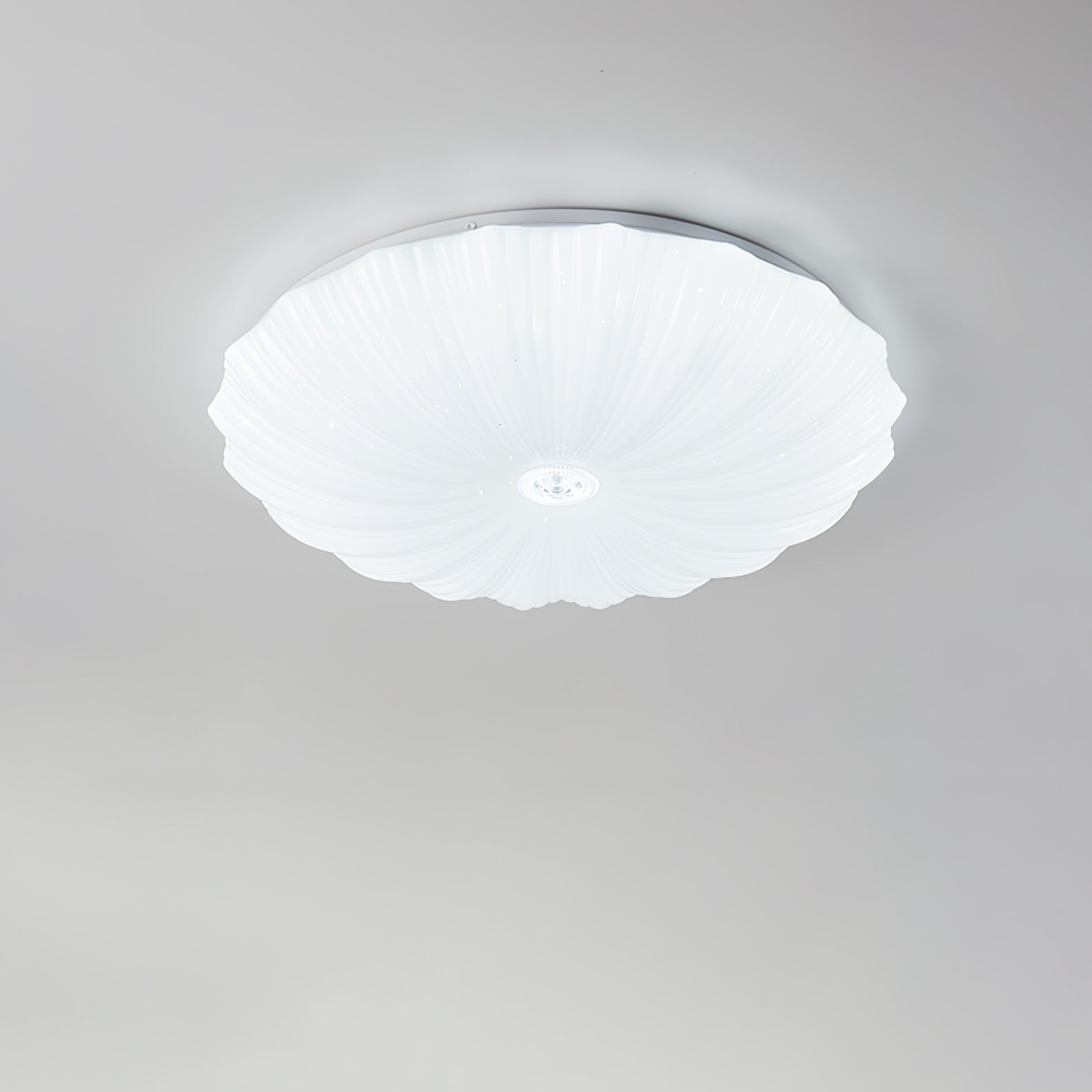 Coloria Lampe de Plafond Ronde Art Nordique Coquillage