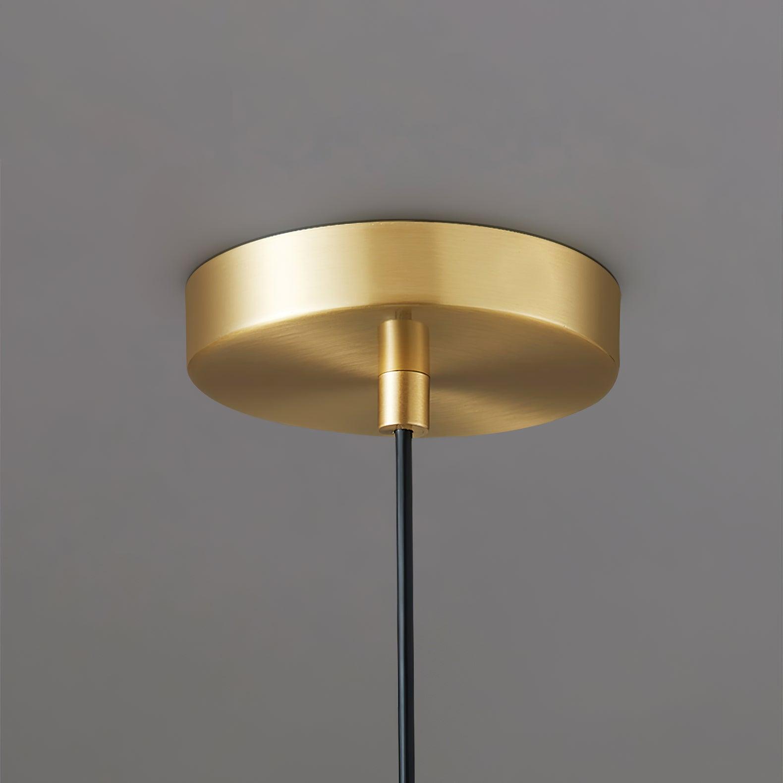 Solara Suspension en Verre Coquillage Artistique Élégante