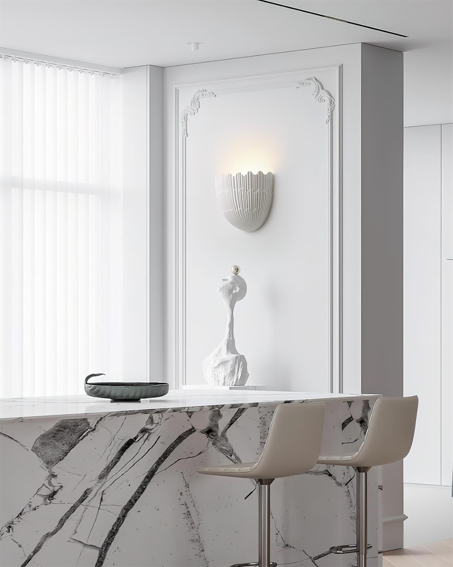Shellora Applique Murale Shellora Vague Organique
