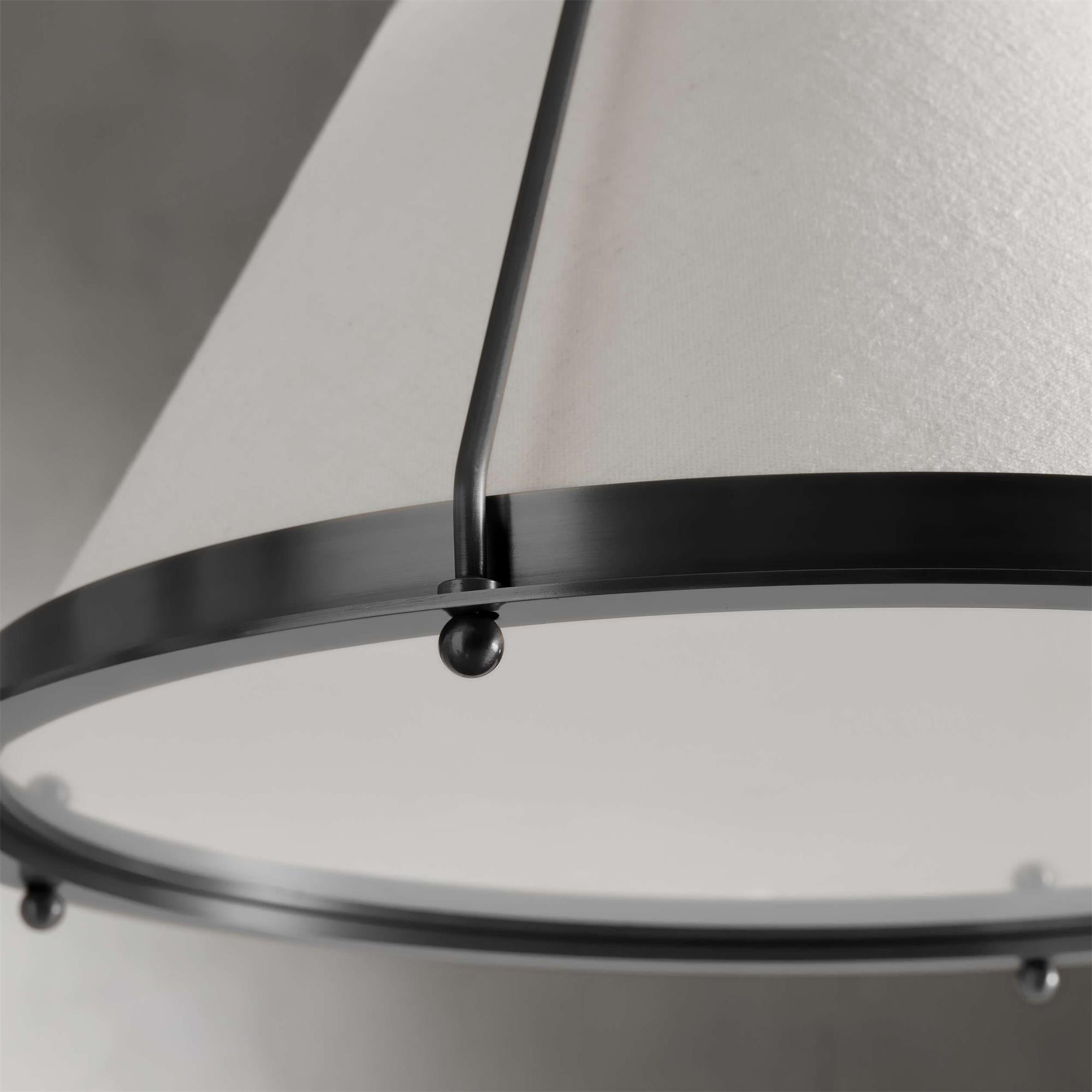 Umira Suspension en Tissu Style Industriel Vintage