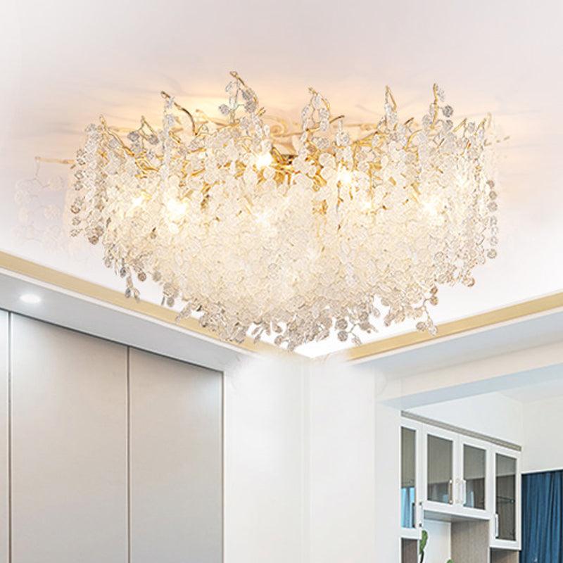 Cascade Lampe Plafonnier en Aluminium de Luxe