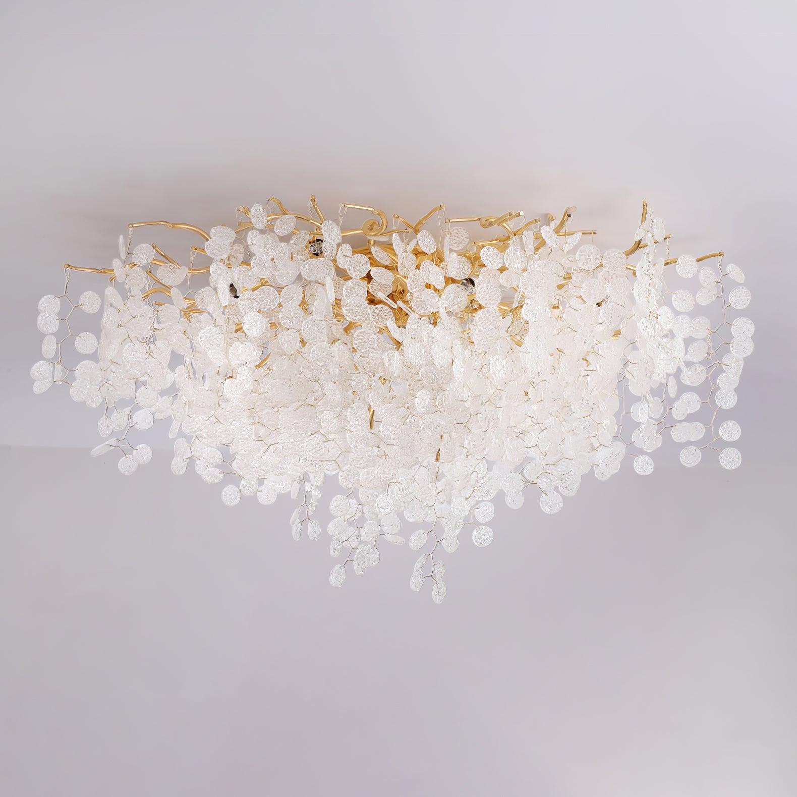 Cascade Lampe Plafonnier en Aluminium de Luxe