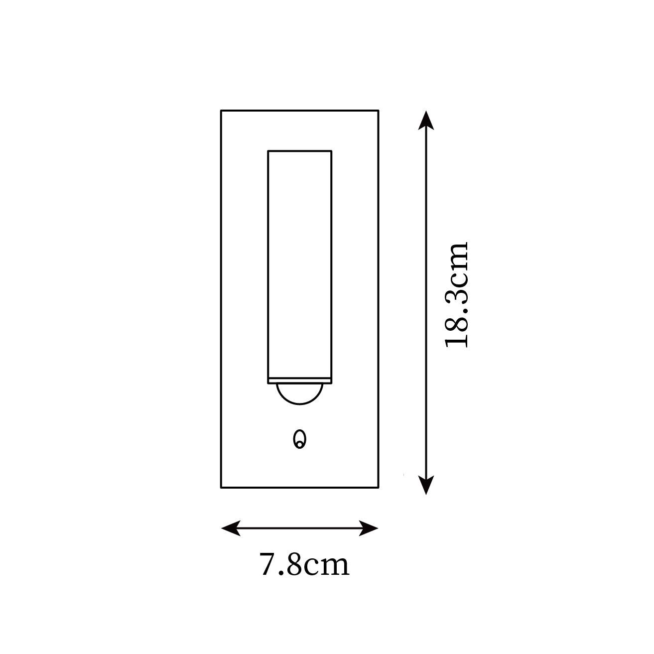 Aneko Applique Commuté LED Élégant Réglable