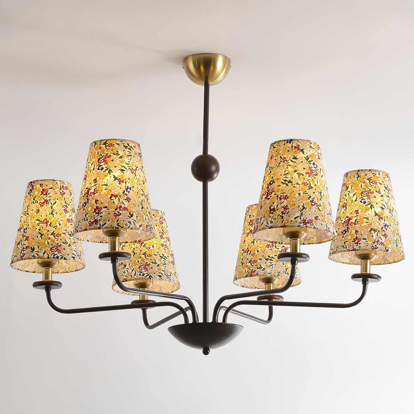 Aurmaren Lustre en Tissu Style Industriel Vintage