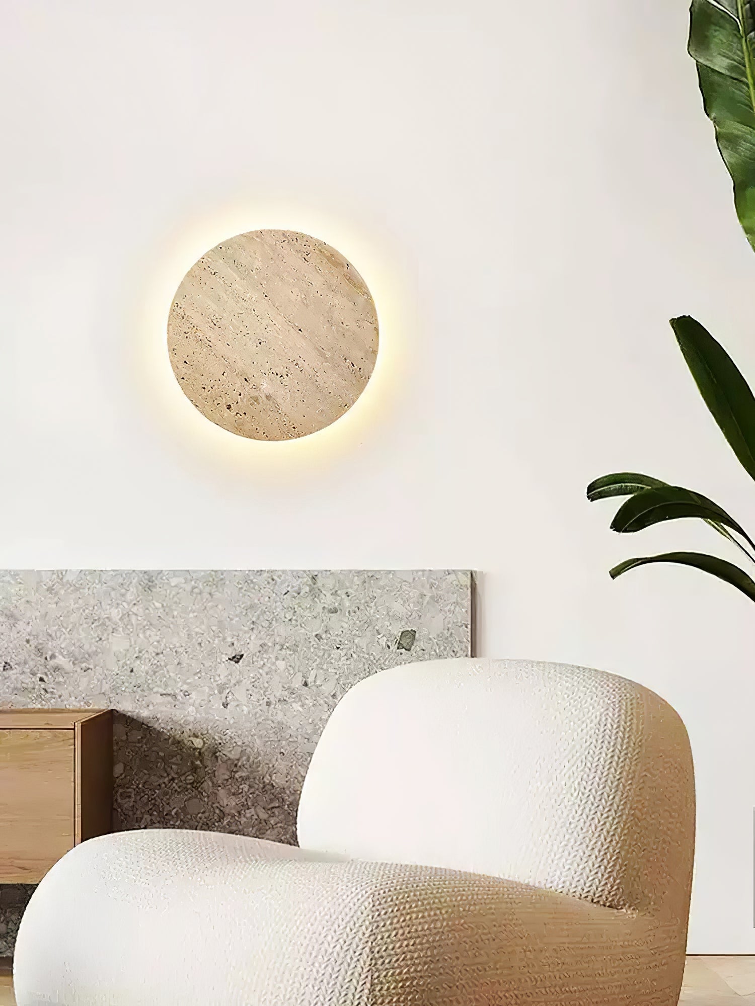 Artale Travertin Luminaire Mural
