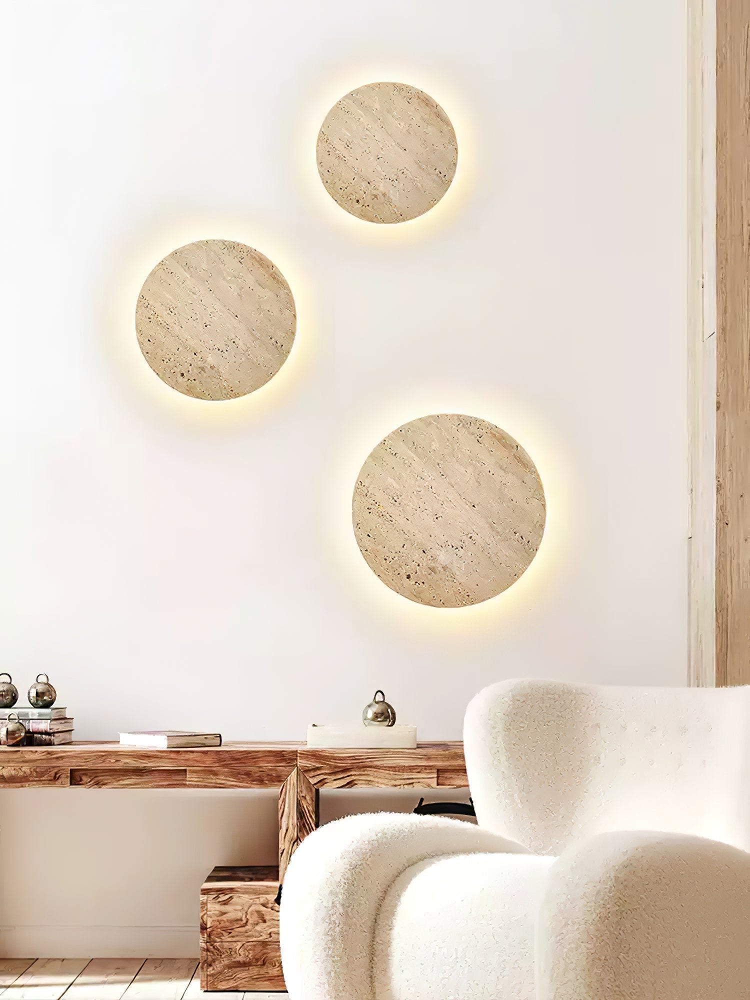 Artale Travertin Luminaire Mural