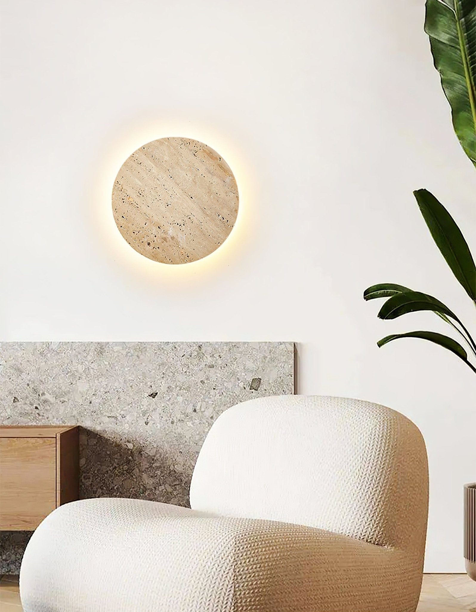 Artale Travertin Luminaire Mural