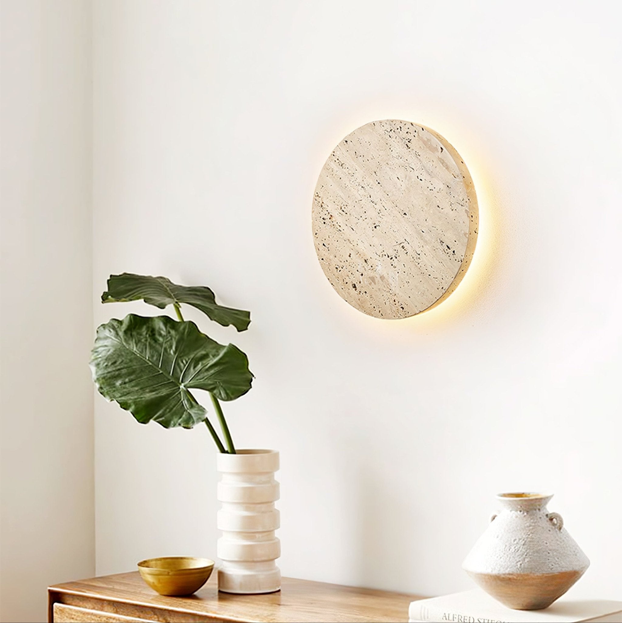 Artale Travertin Luminaire Mural