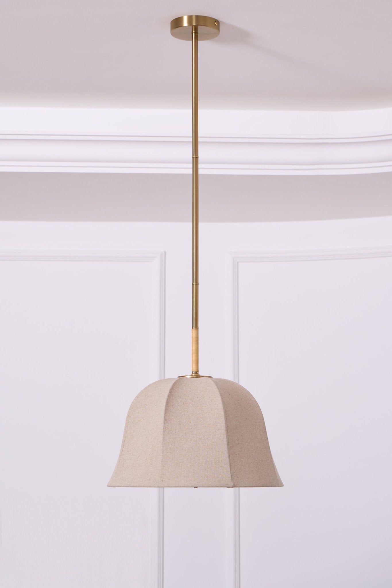 Fiora Lampe Suspendue en Tissu Vintage