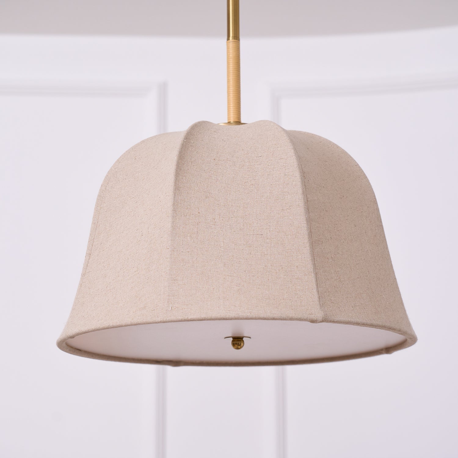 Fiora Lampe Suspendue en Tissu Vintage