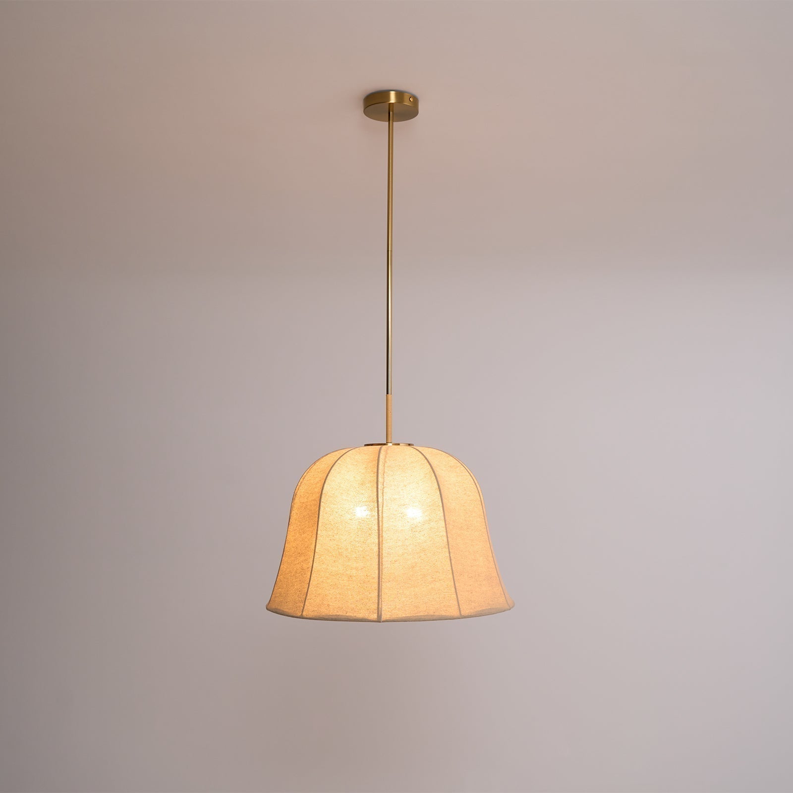 Fiora Lampe Suspendue en Tissu Vintage