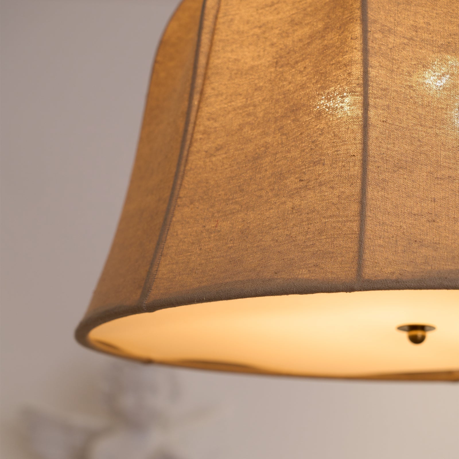 Fiora Lampe Suspendue en Tissu Vintage