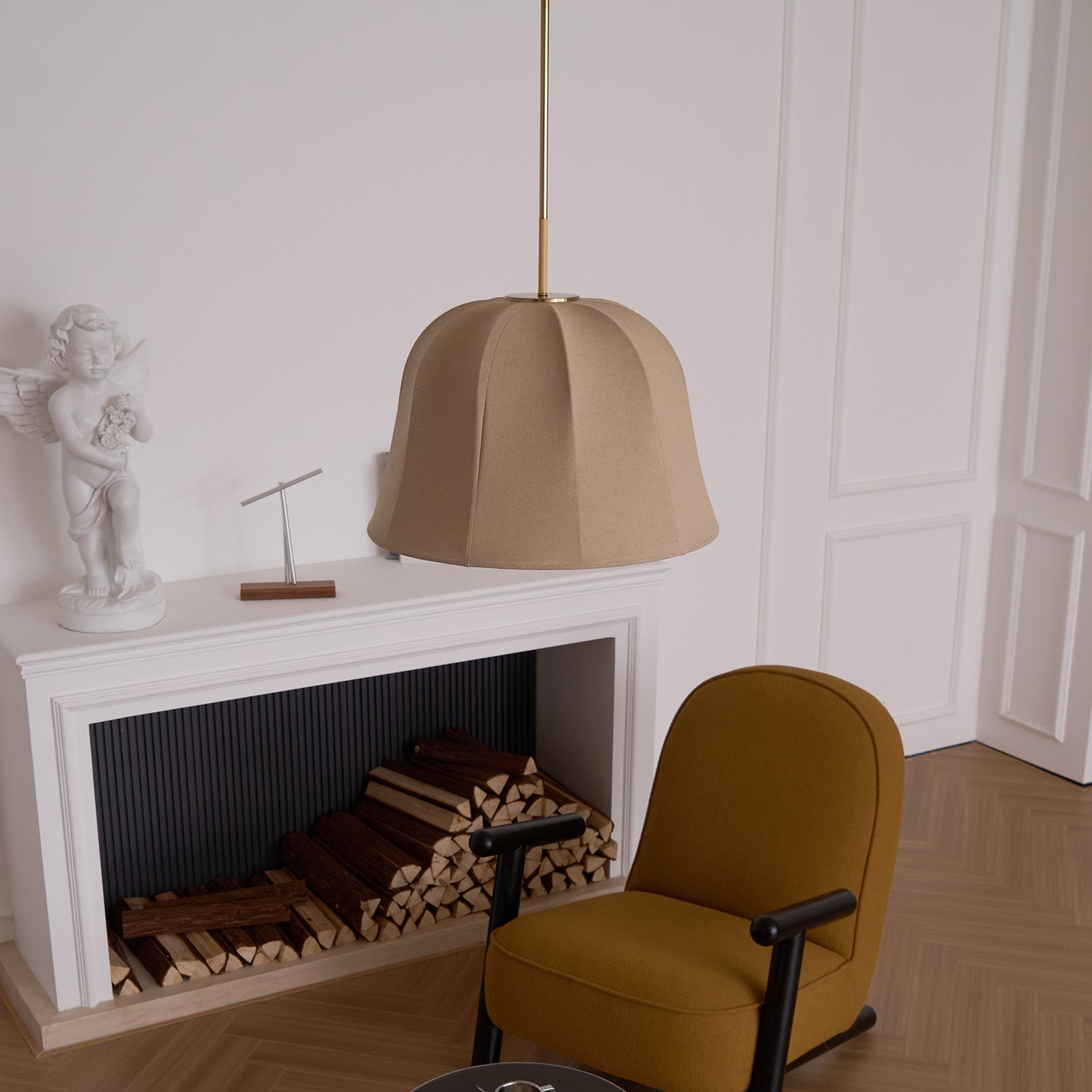 Tala Suspension Cloche en Tissu à Rayures