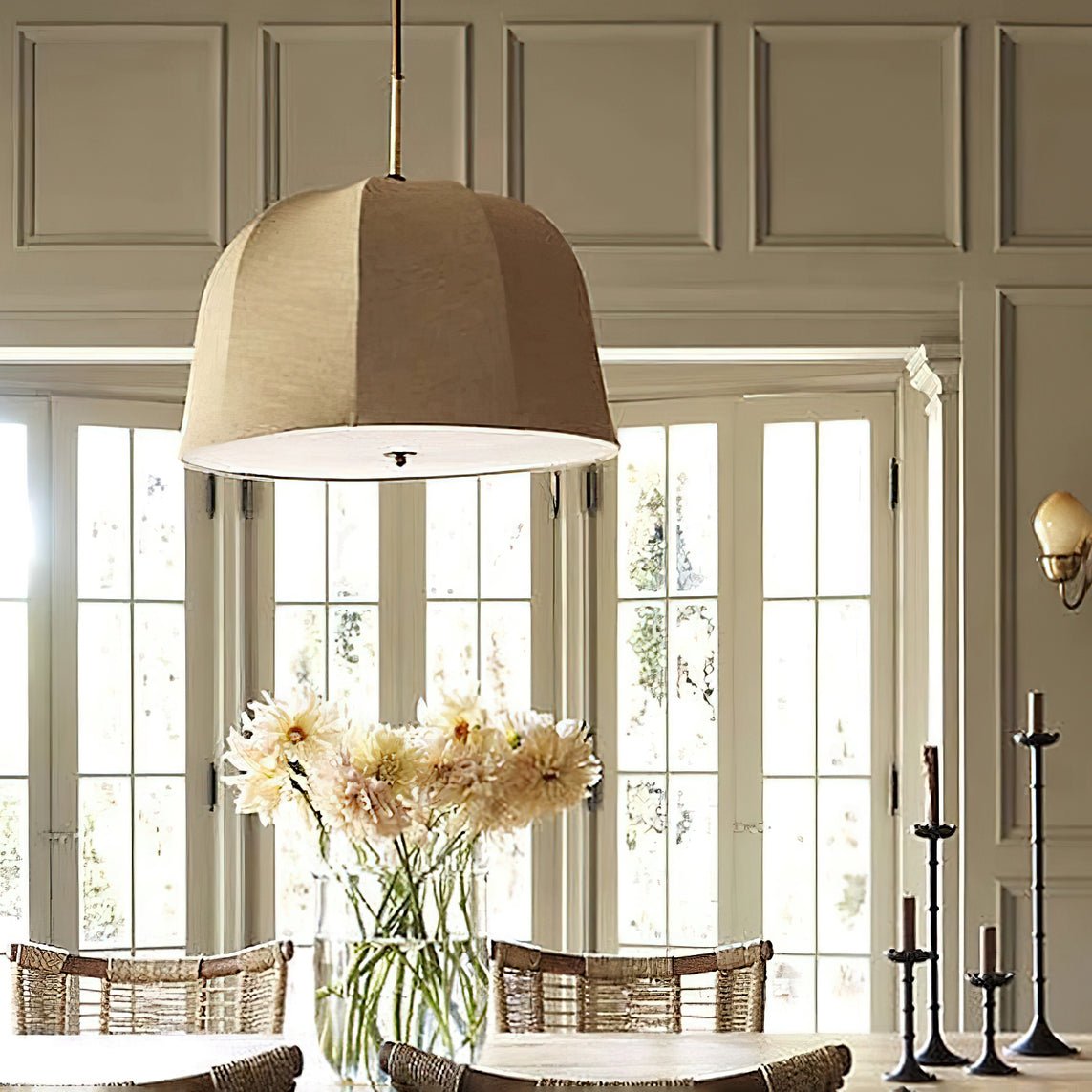 Tala Suspension Cloche en Tissu à Rayures