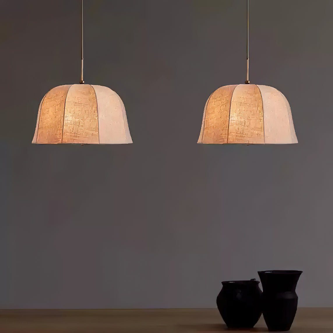 Tala Suspension Cloche en Tissu à Rayures