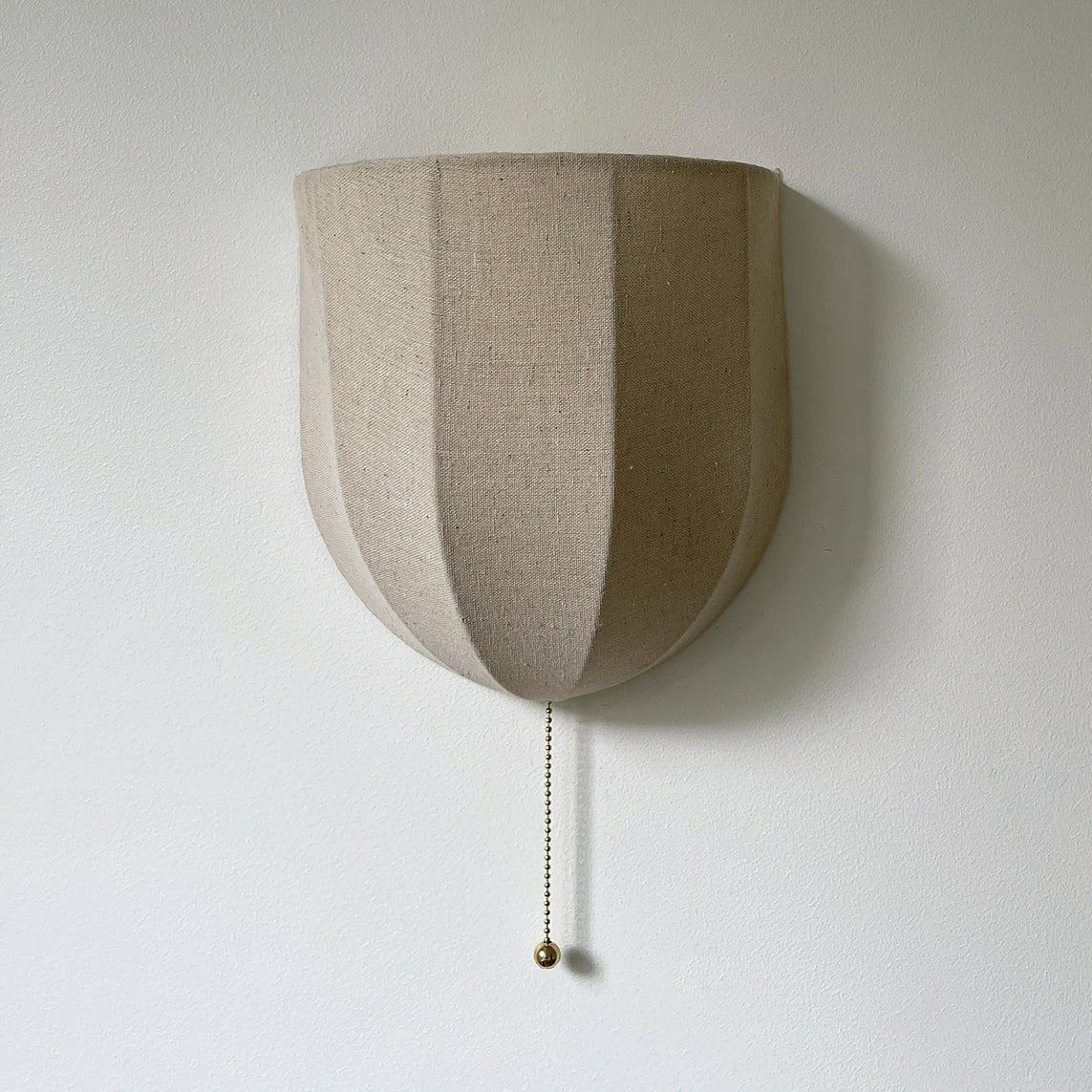 Griswold Applique Murale en Toile de Lin Naturel