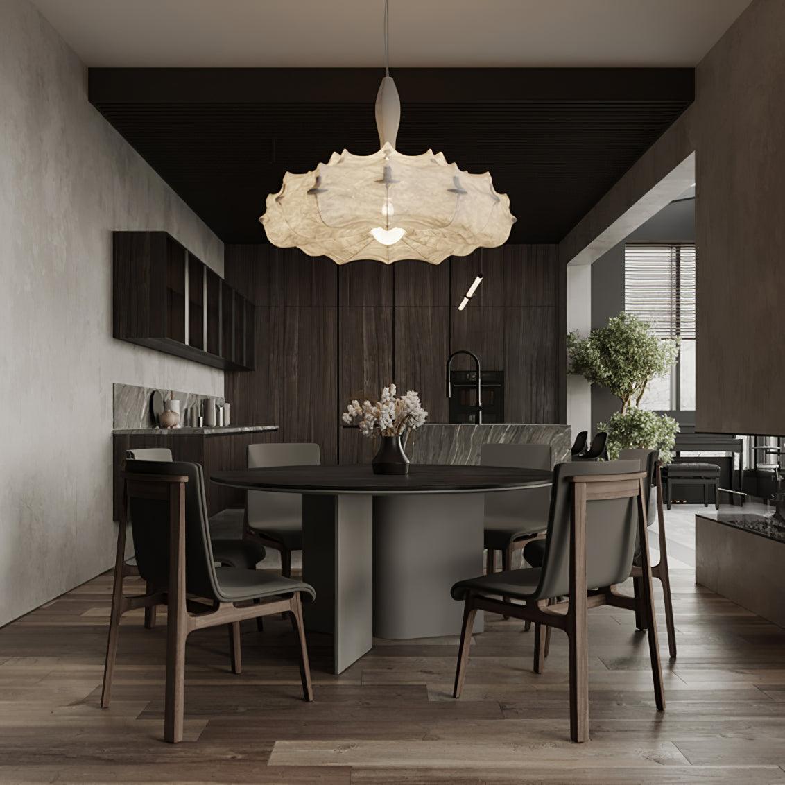 Marcel Lustra Lustre Cocoon Résine Cristal Éclat