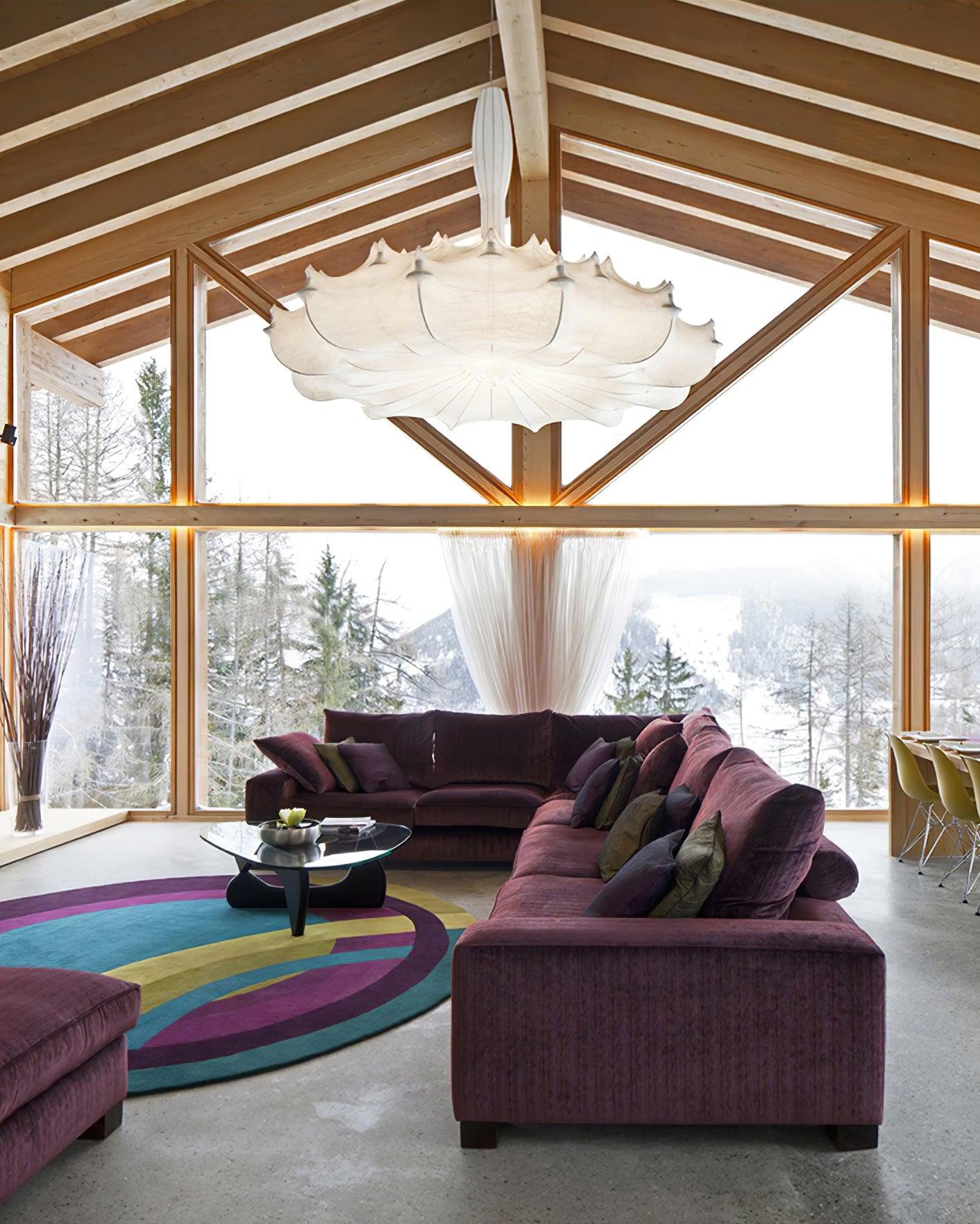 Marcel Lustra Lustre Cocoon Résine Cristal Éclat