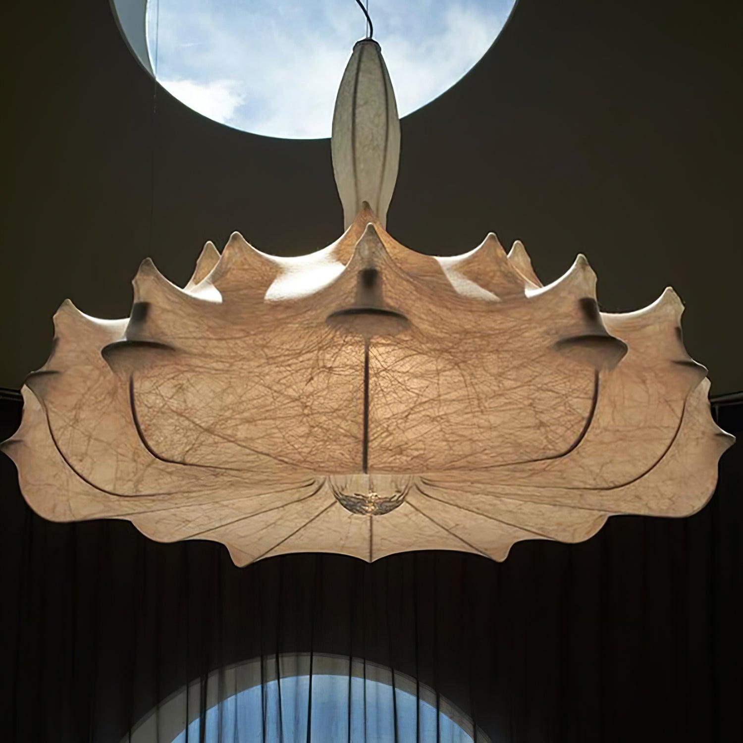 Marcel Lustra Lustre Cocoon Résine Cristal Éclat