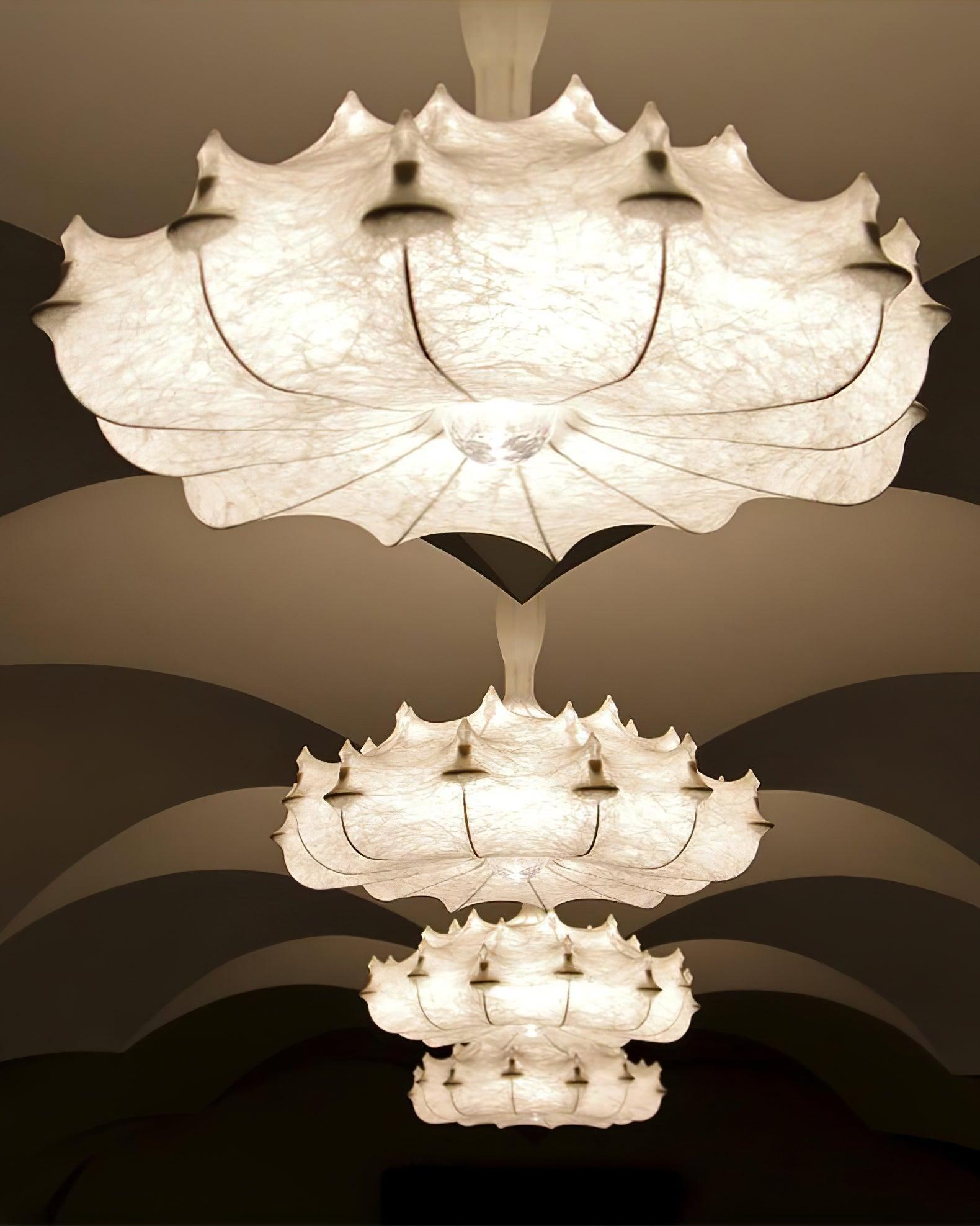 Marcel Lustra Lustre Cocoon Résine Cristal Éclat