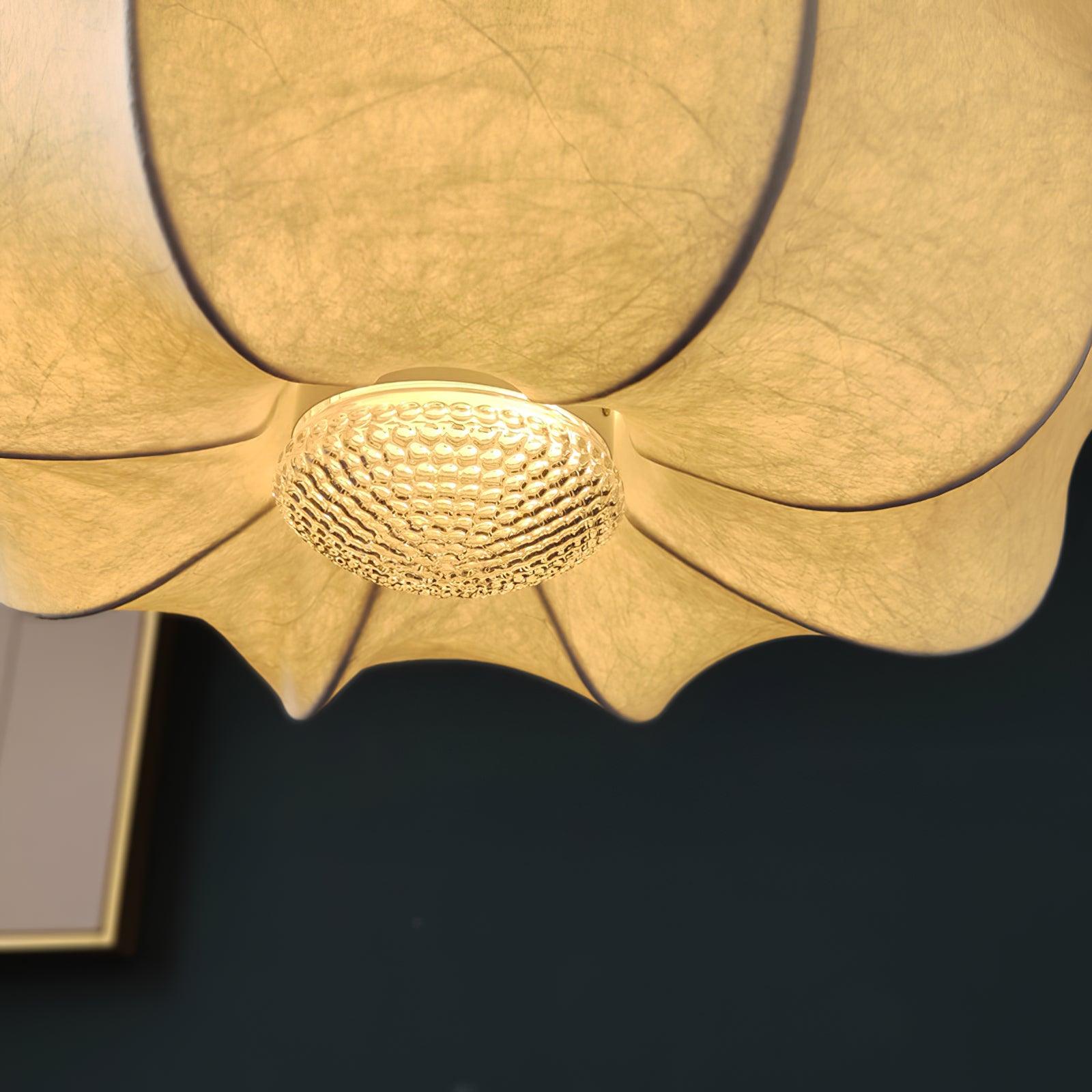 Marcel Lustra Lustre Cocoon Résine Cristal Éclat