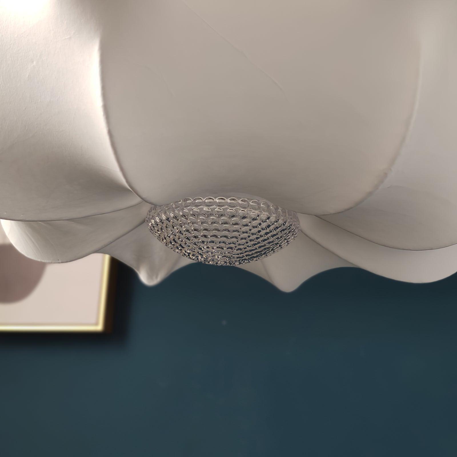 Marcel Lustra Lustre Cocoon Résine Cristal Éclat