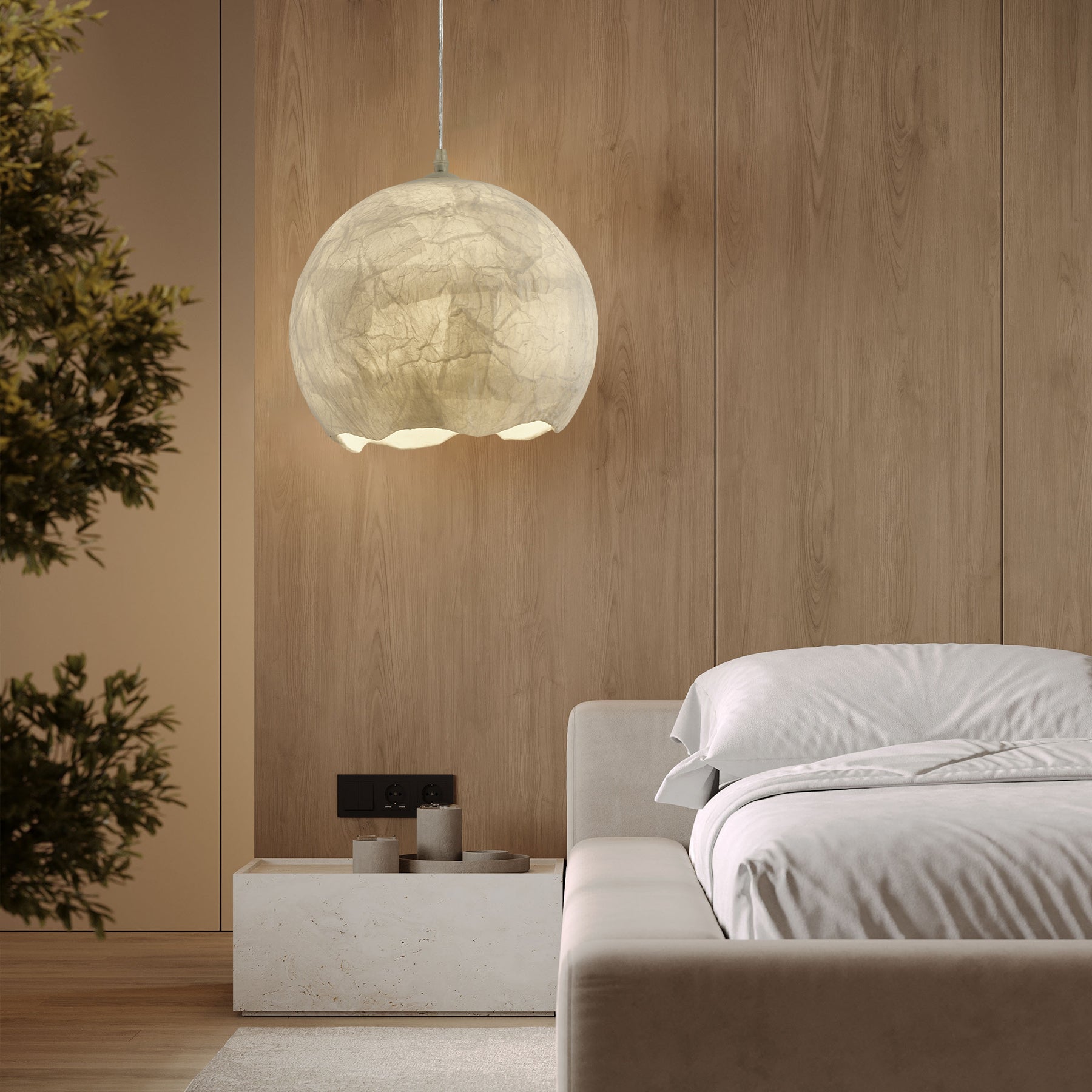Nest Suspension en Soie Organique