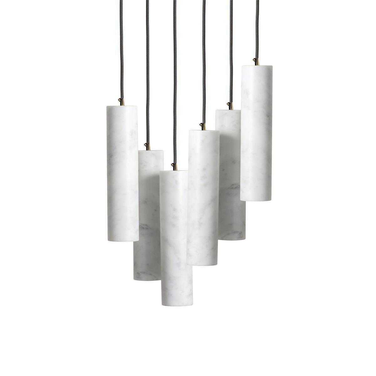 Nyxara Suspension Cluster Albâtre