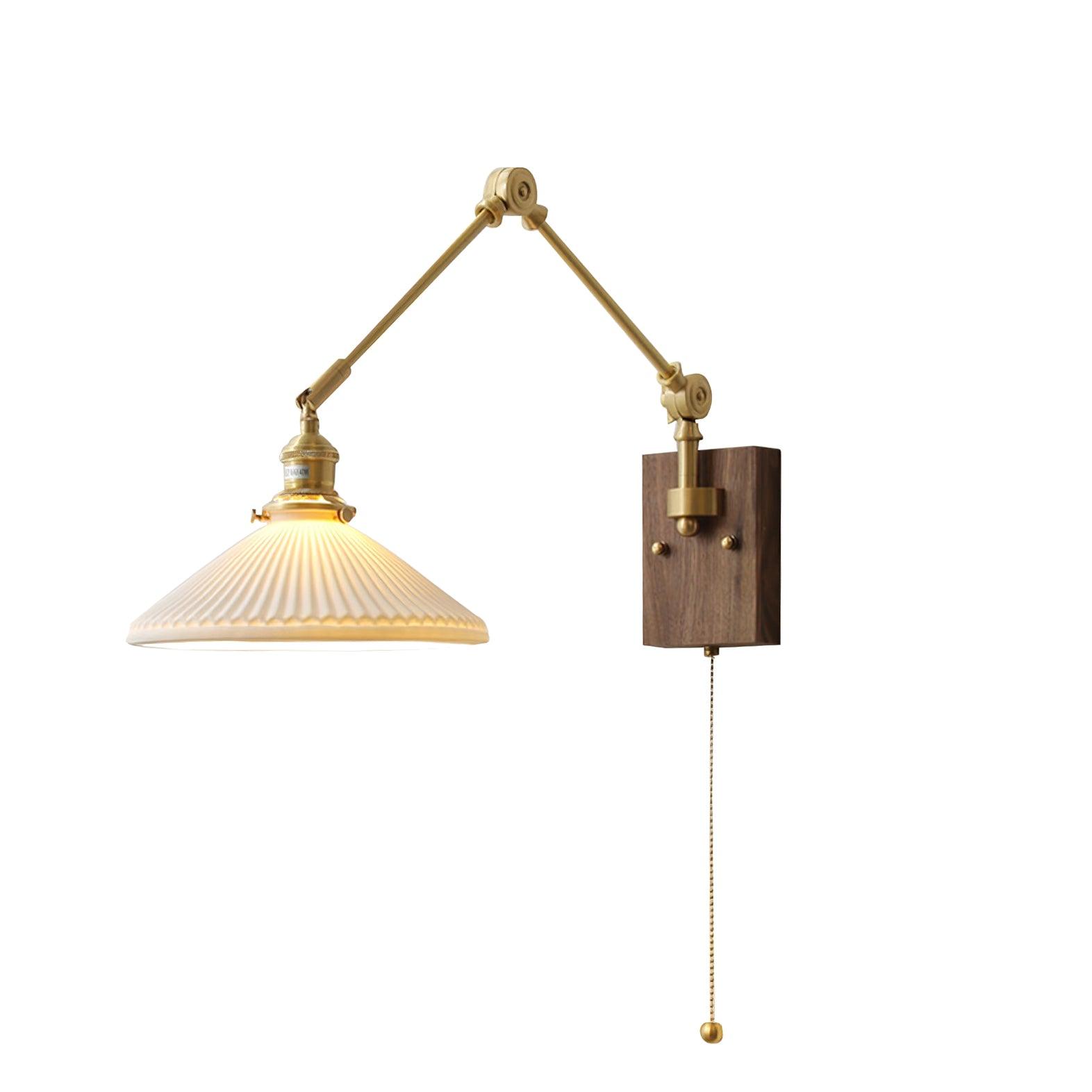 Sona Applique Murale Vintage en Noyer
