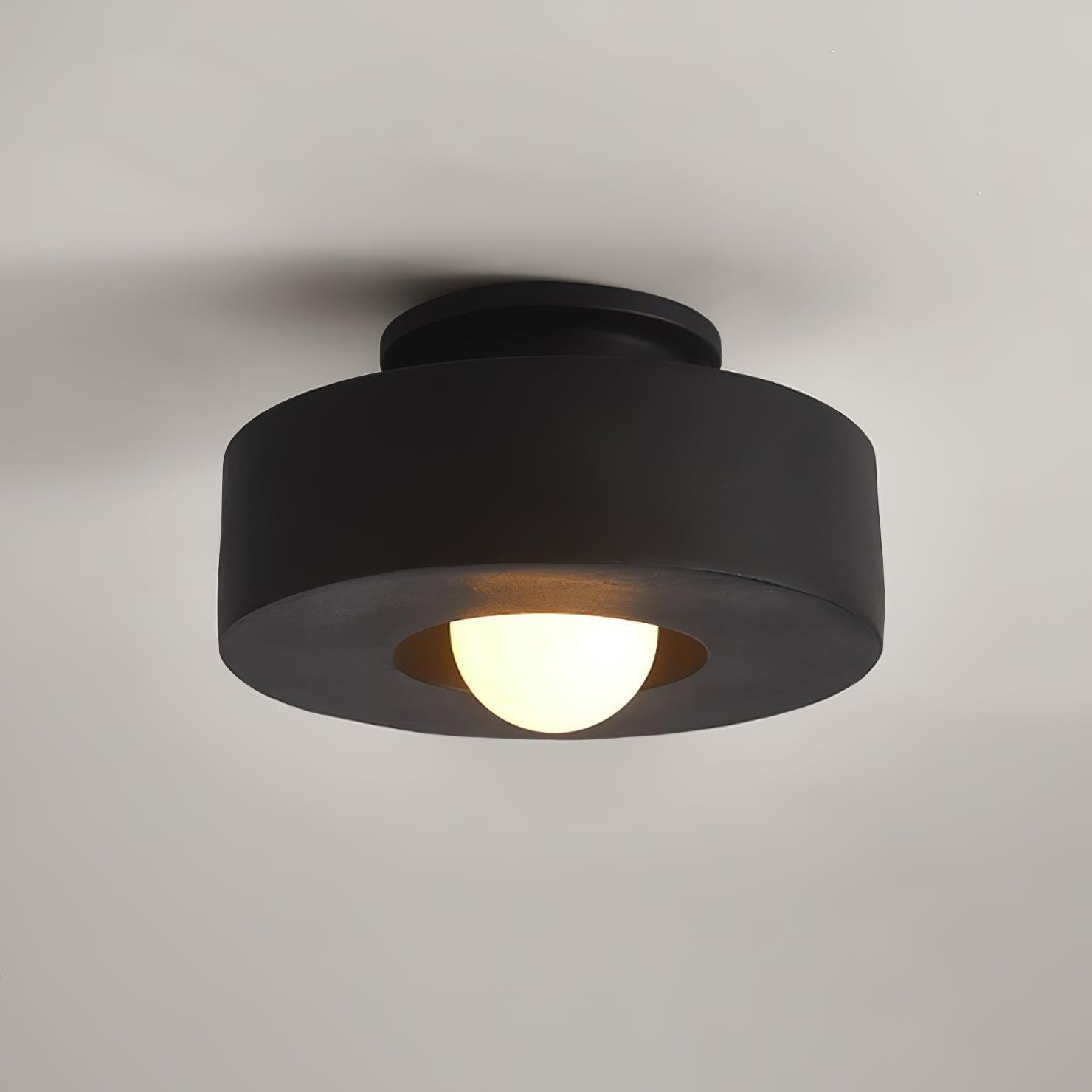 Lustra Plafonnier Simon Résine Cylindrique