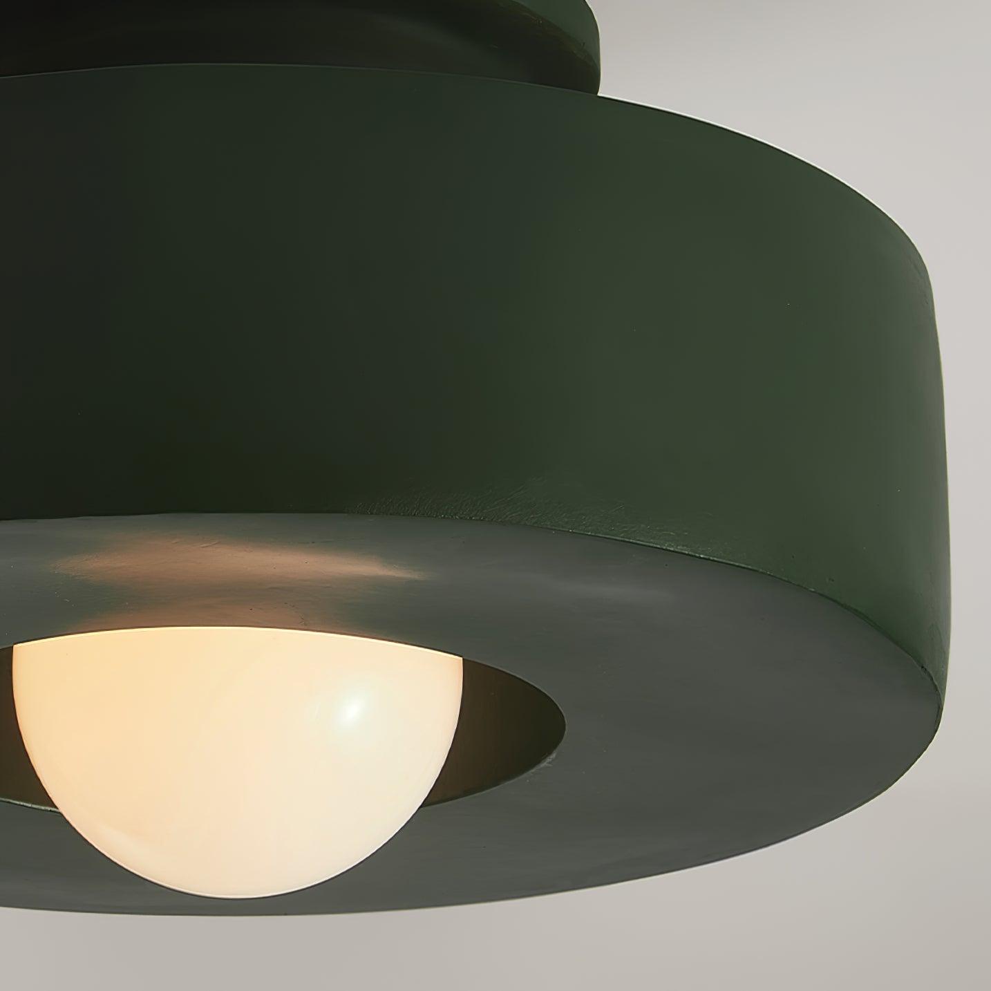 Lustra Plafonnier Simon Résine Cylindrique