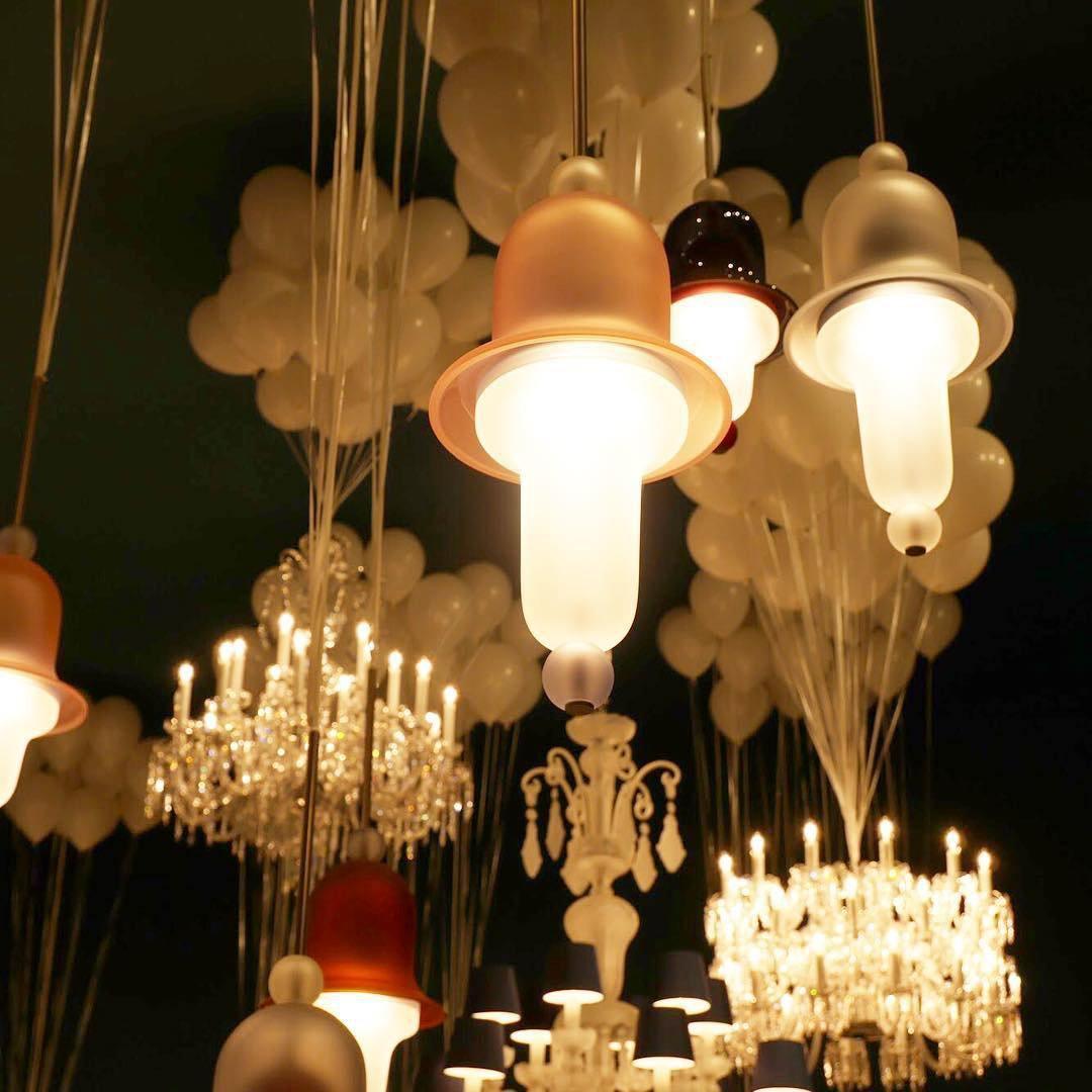 Calaeus Suspension en Verre Art Nordique pour Salon
