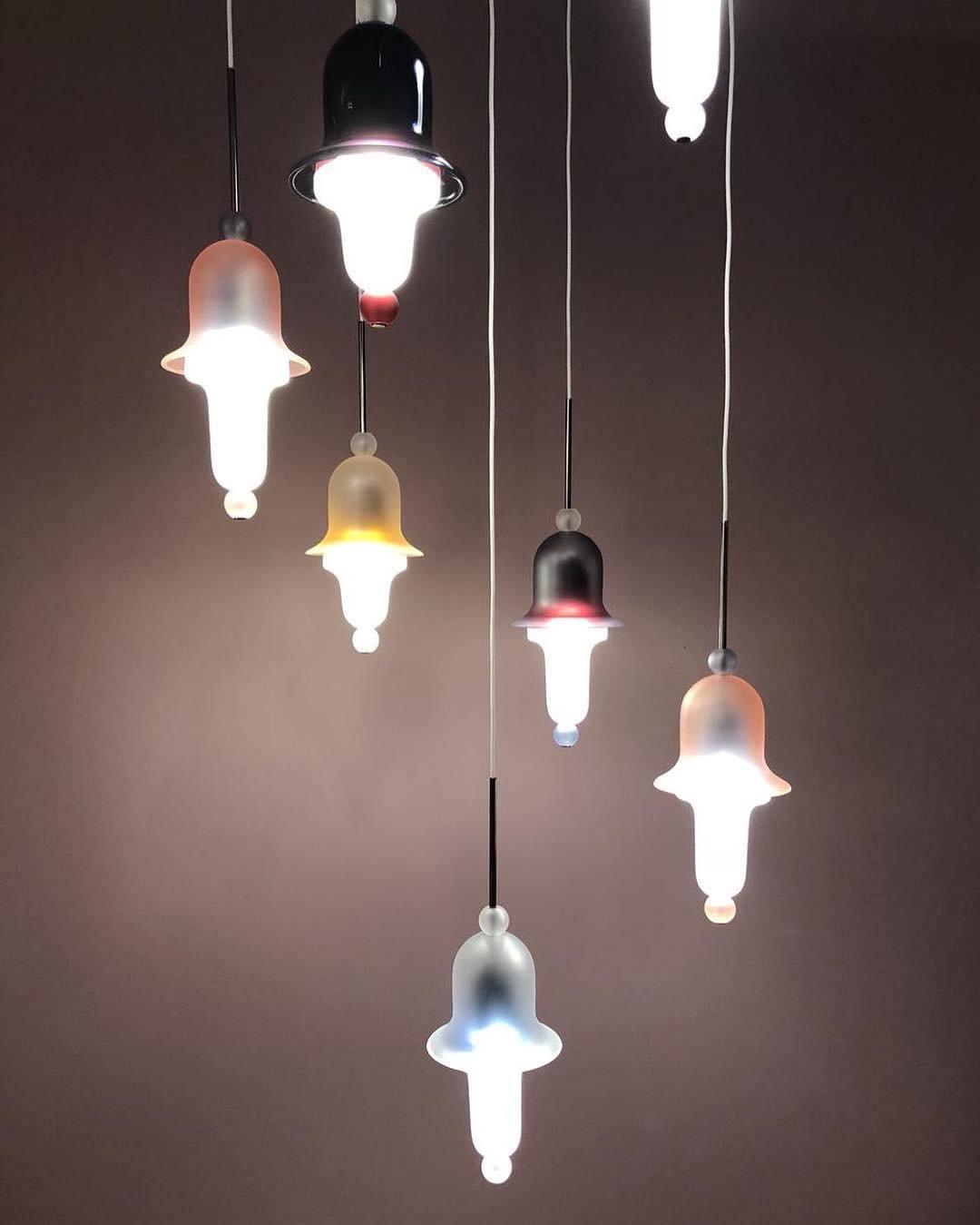Calaeus Suspension en Verre Art Nordique pour Salon