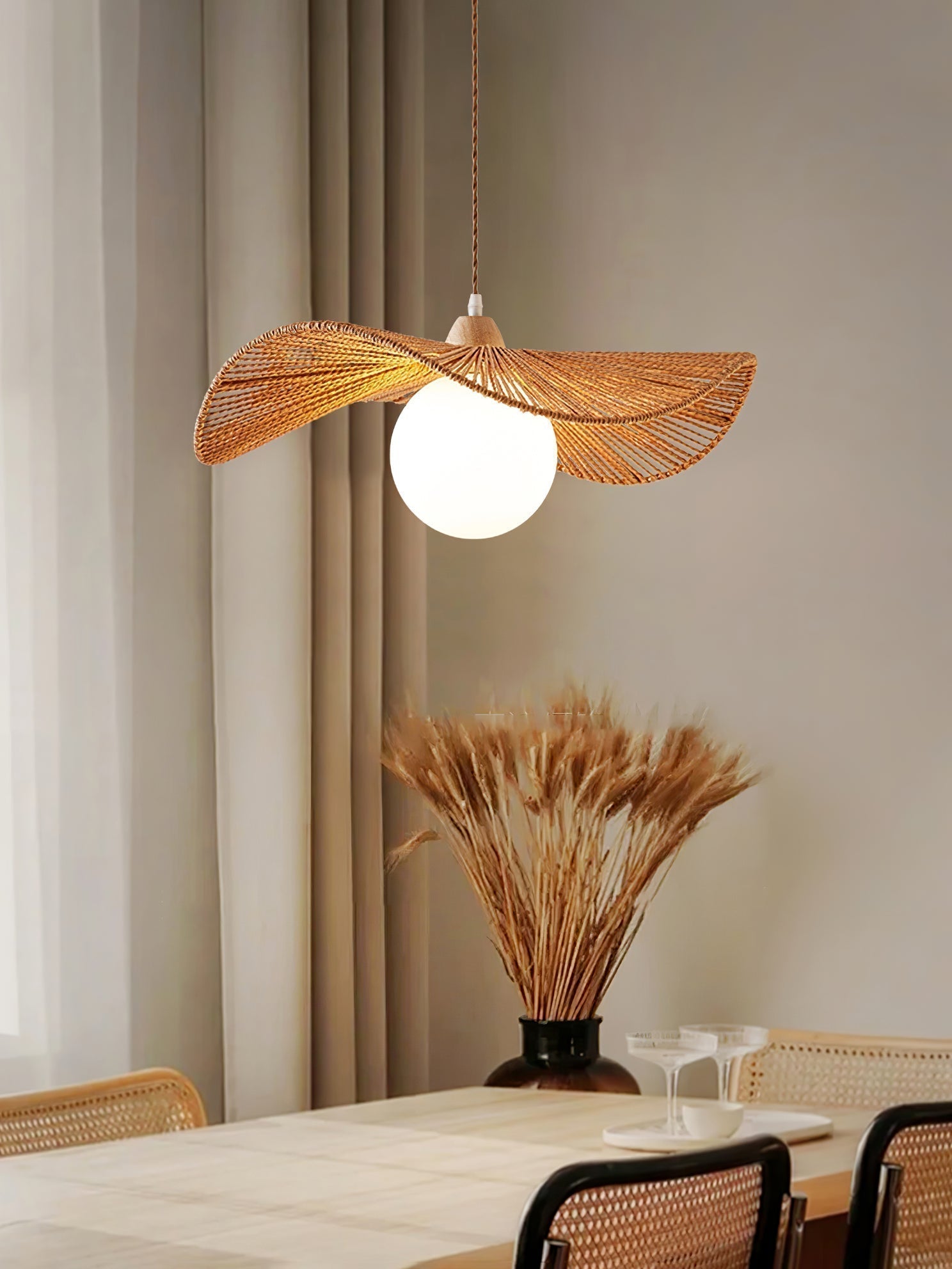 Atale Suspension Tissée Naturelle Art