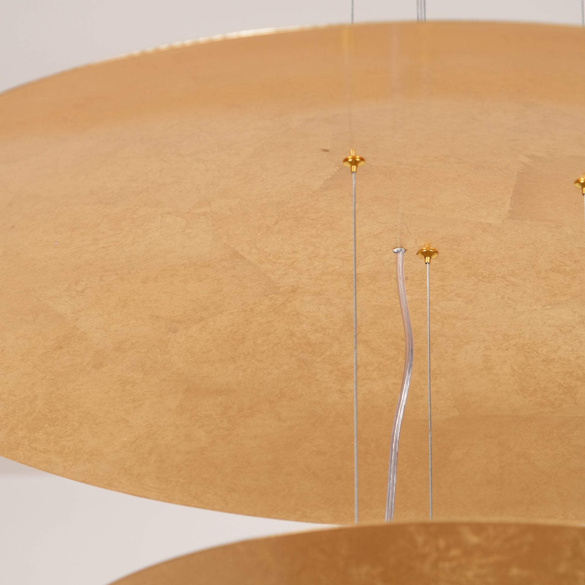 Zathaara Suspension Feuilles d’Or Étagées
