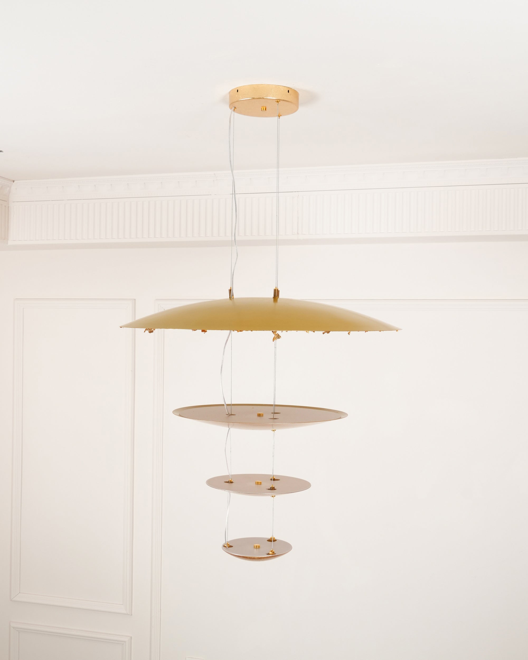 Erliris Suspension Métallique de Luxe Postmoderne