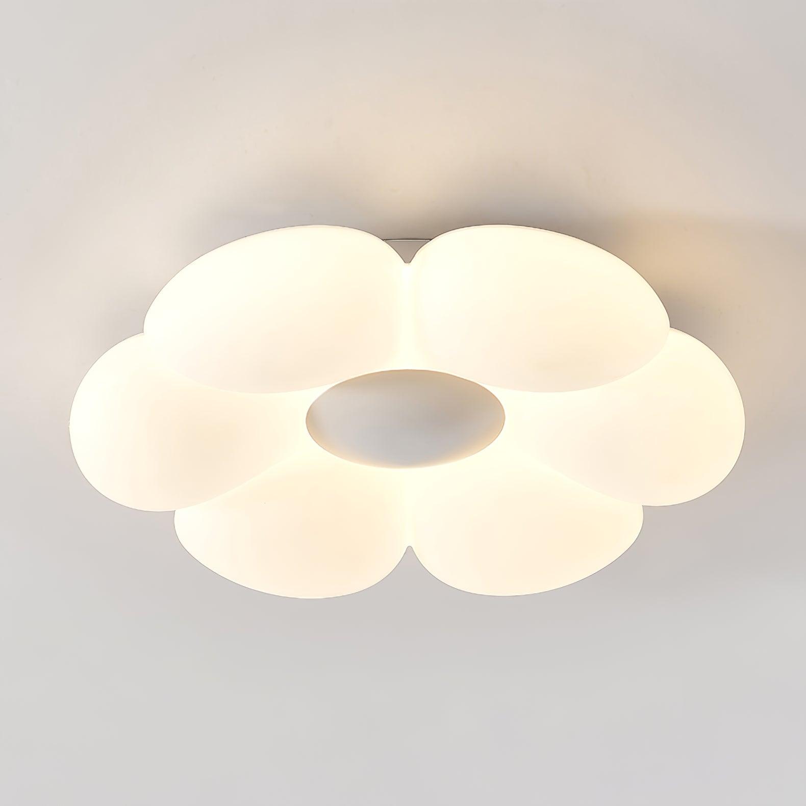 Solara Plafonnier Fleur à Six Pétales pour Chambre d'Enfant