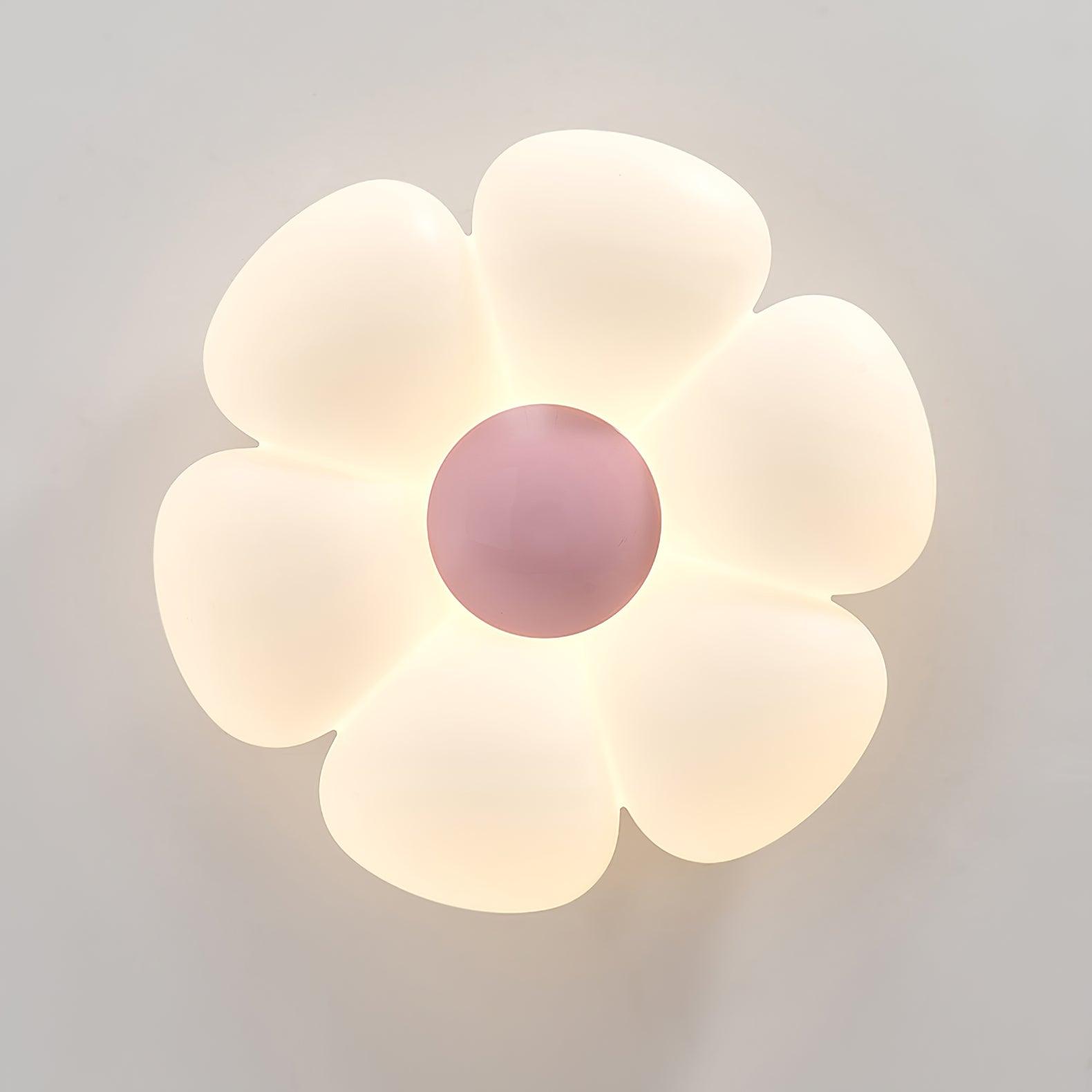 Solara Plafonnier Fleur à Six Pétales pour Chambre d'Enfant